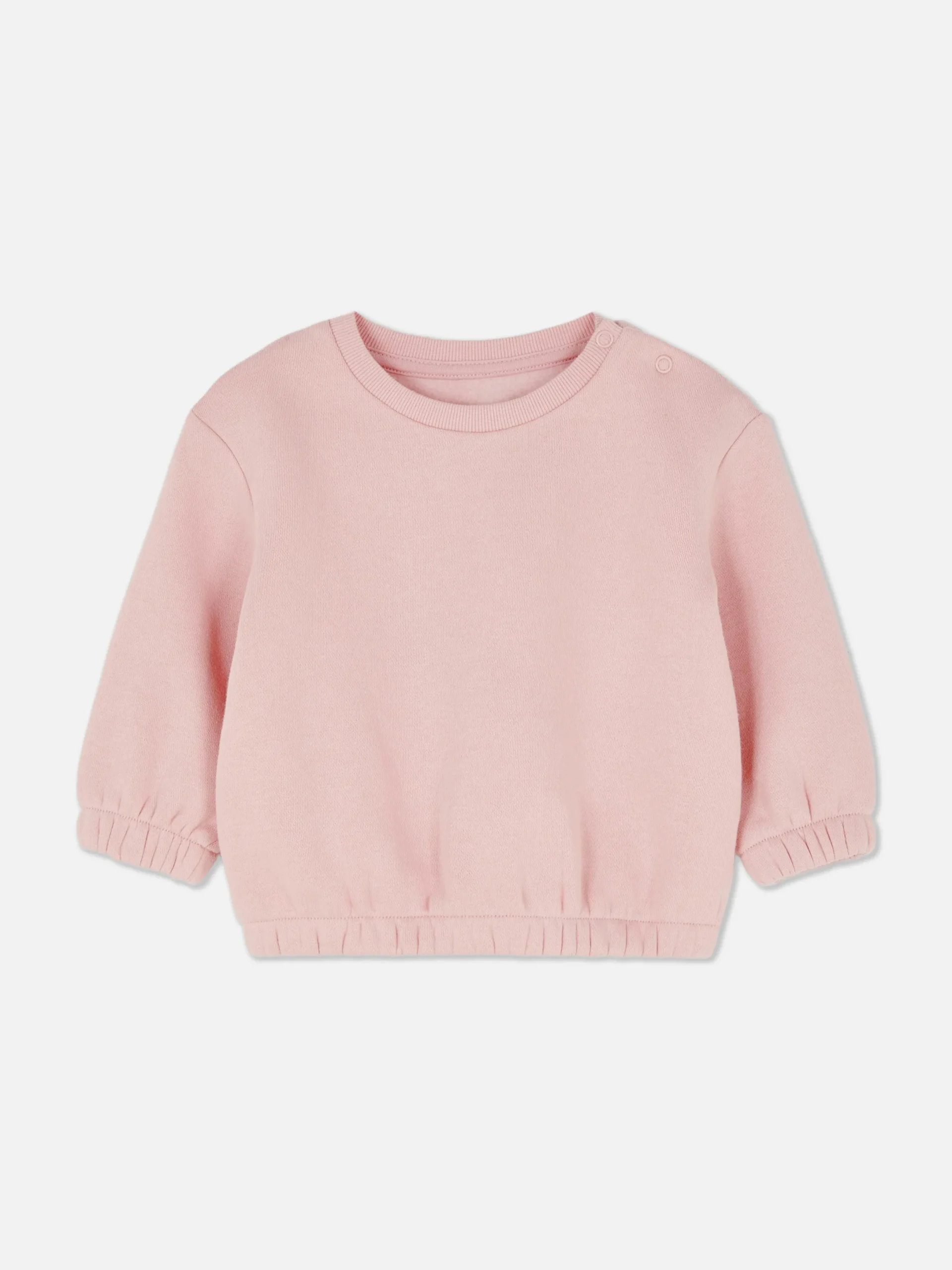 Pulls Et Gilets|Primark Sweat-shirt à Col Ras-du-cou à Coordonner Rose