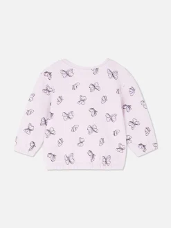 Pulls Et Gilets|Primark Sweat-shirt à Col Ras-du-cou à Coordonner Violet clair
