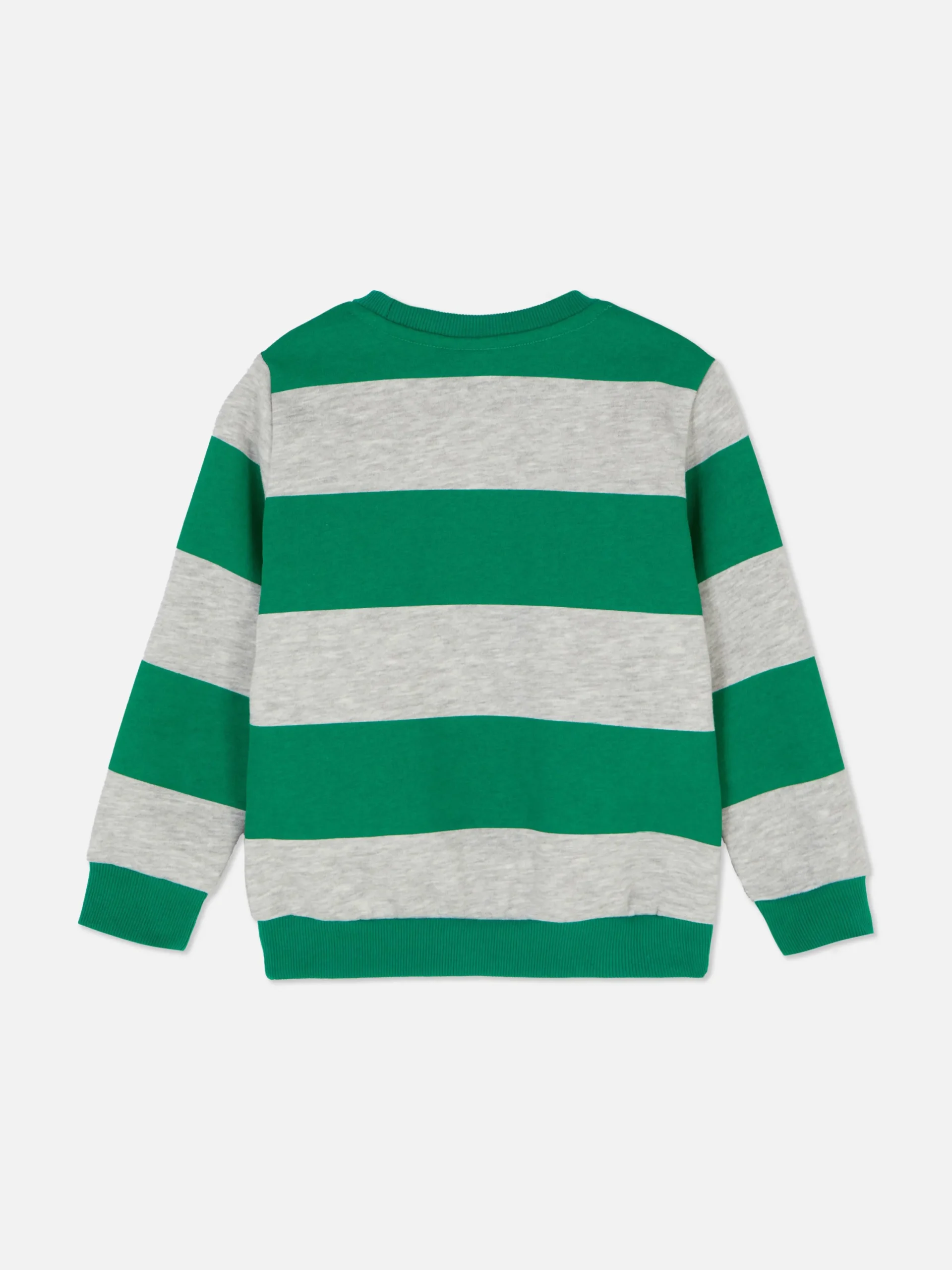 Sweats À Capuche Et Sweat-Shirts|Primark Sweat-shirt à Col Ras-du-cou Et Rayures Disney Mickey Mouse Vert
