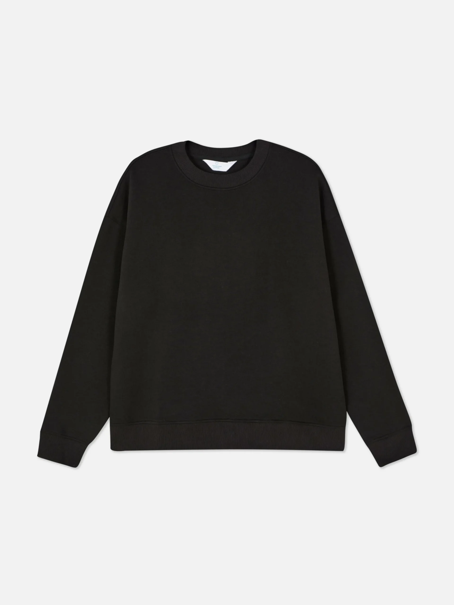 Sweats À Capuche Et Sweat-Shirts|Primark Sweat-shirt à Col Ras-du-cou Classique Noir