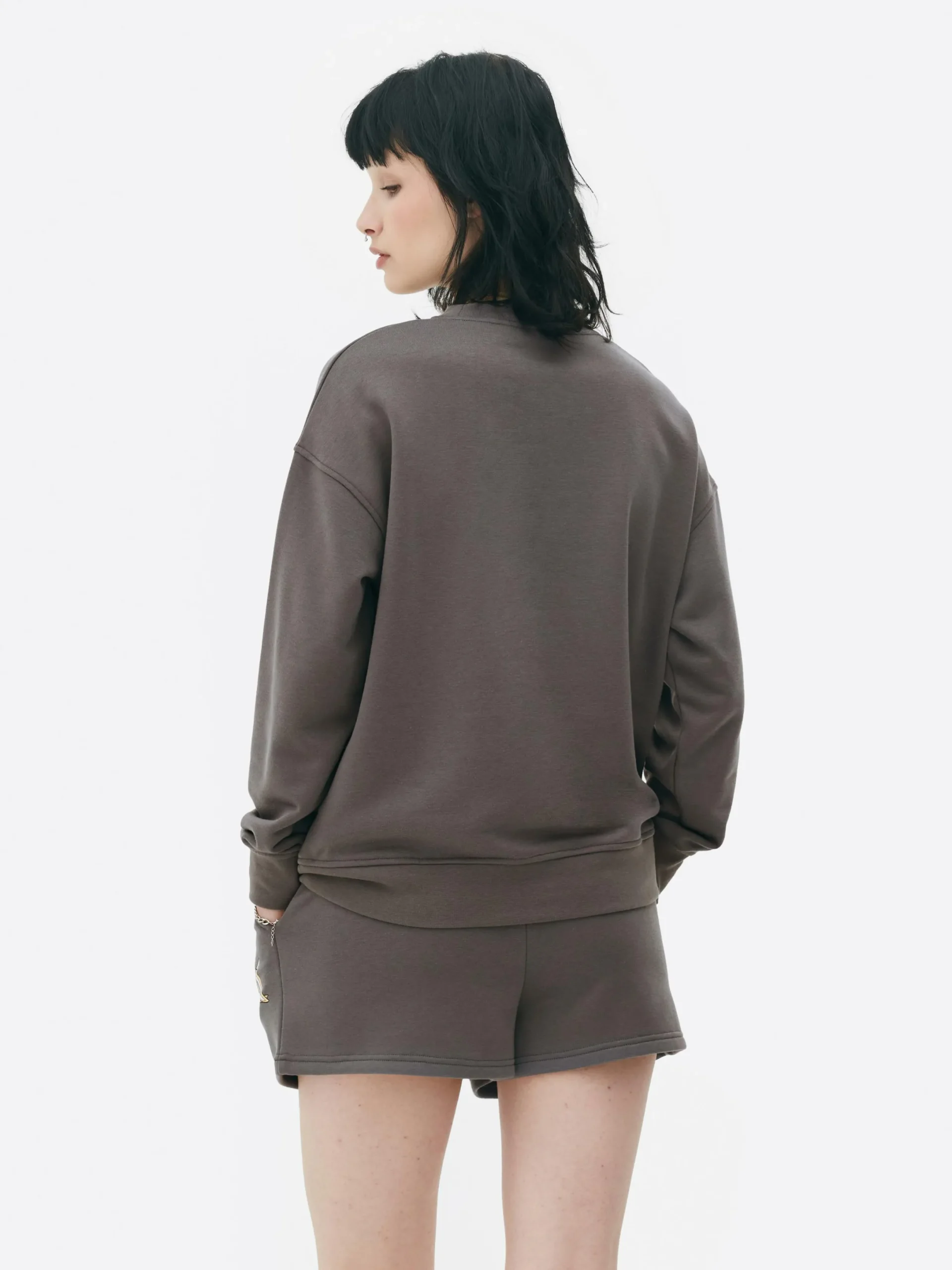 Sweats À Capuche Et Sweat-Shirts|Primark Sweat-shirt à Coordonner Looney Tunes Bugs Bunny Anthracite