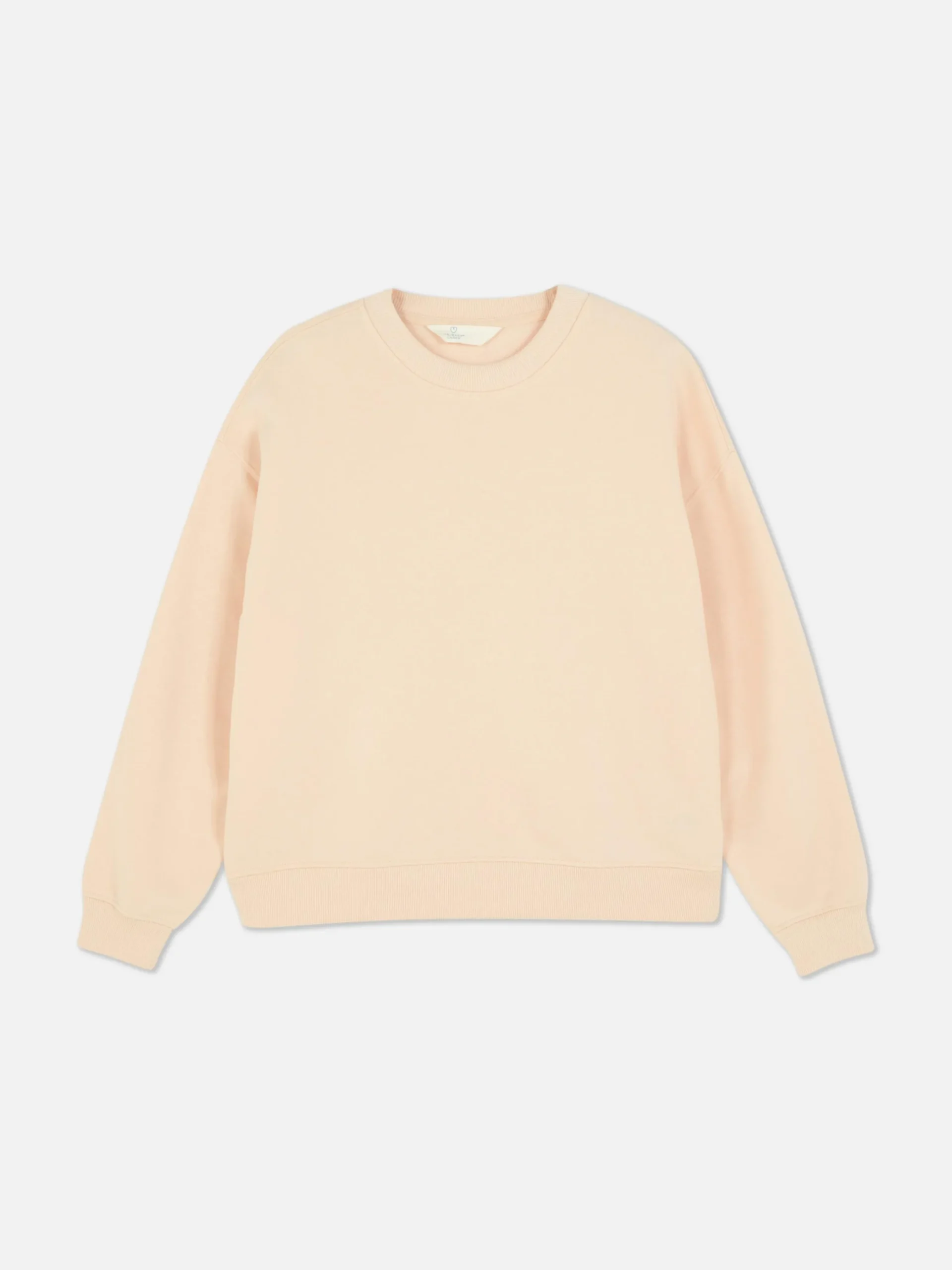 Sweats À Capuche Et Sweat-Shirts|Primark Sweat-shirt Col Ras-du-cou Essential Pêche