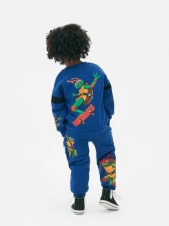 Sweats À Capuche Et Sweat-Shirts|Primark Sweat-shirt Col Ras-du-cou Les Tortues Ninja Bleu marine