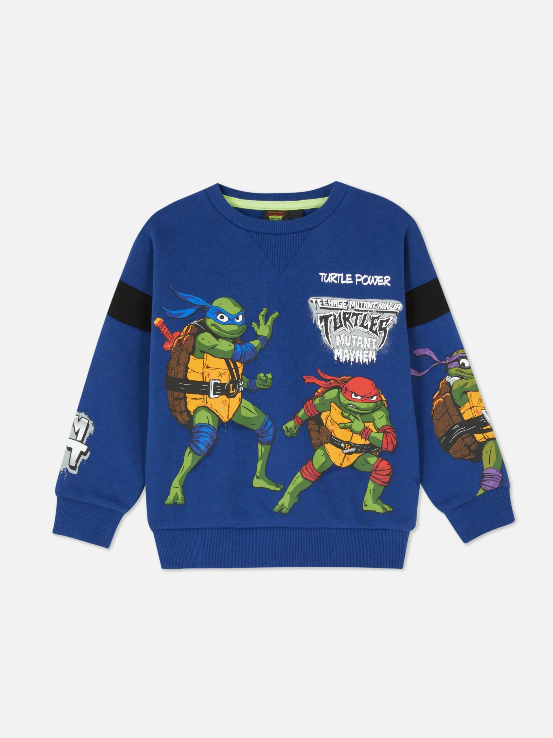 Sweats À Capuche Et Sweat-Shirts|Primark Sweat-shirt Col Ras-du-cou Les Tortues Ninja Bleu marine