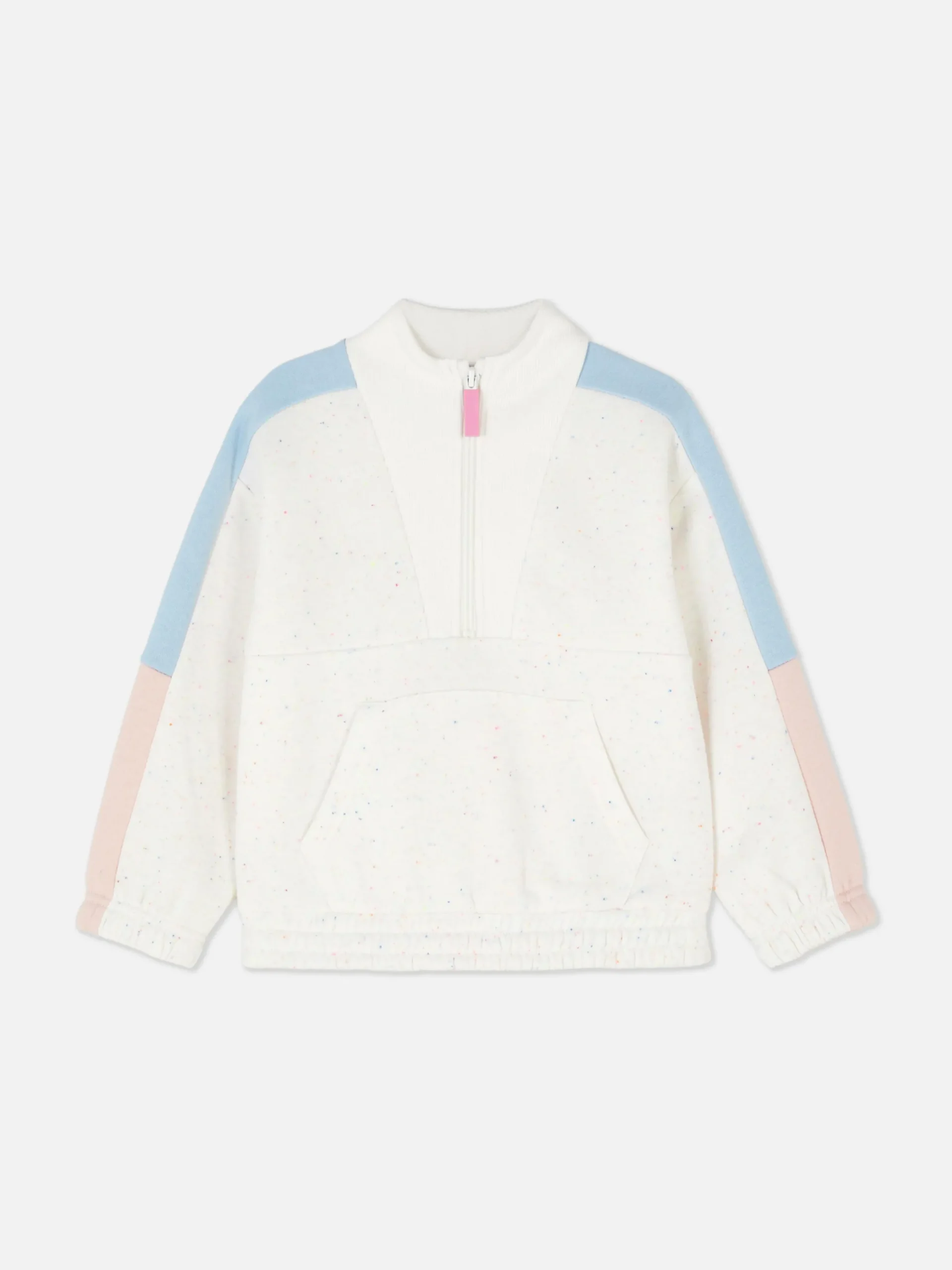 Sweats À Capuche Et Sweat-Shirts|Primark Sweat-shirt Color Block à Encolure Zippée Multicolore