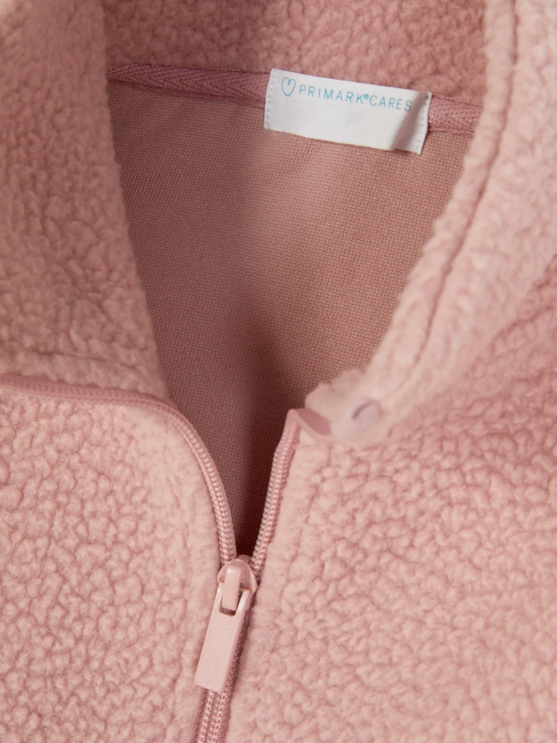 Sweats À Capuche Et Sweat-Shirts|Primark Sweat-shirt Demi-zippé En Molleton Rose