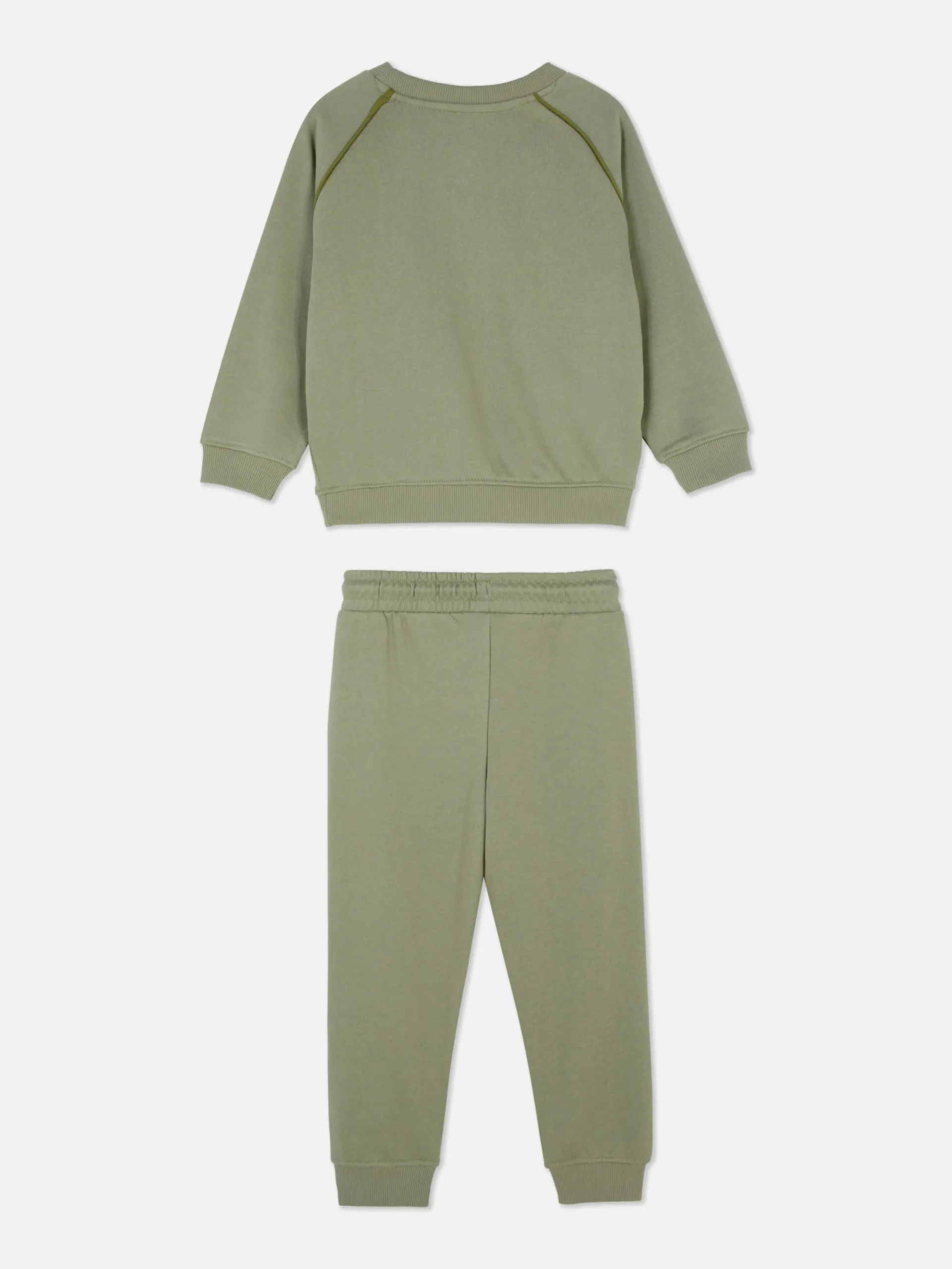 Ensembles Et Tenues|Primark Sweat-shirt Et Bas De Jogging Dinosaure Coordonnés Kaki