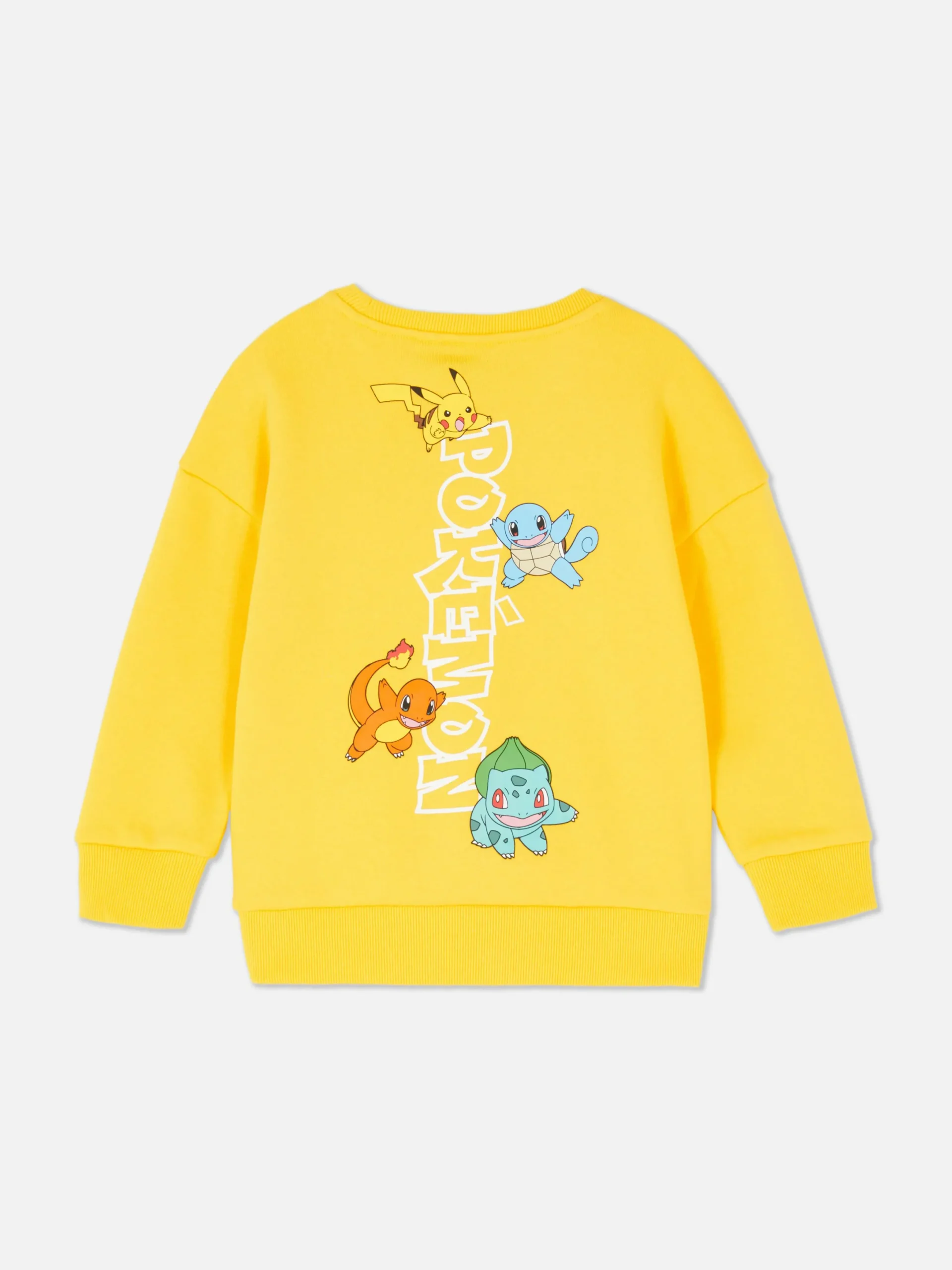 Sweats À Capuche Et Sweat-Shirts|Primark Sweat-shirt Graphique à Motif Graffiti Pokémon Jaune