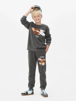 Sweats À Capuche Et Sweat-Shirts|Primark Sweat-shirt Graphique Pokémon Gris foncé