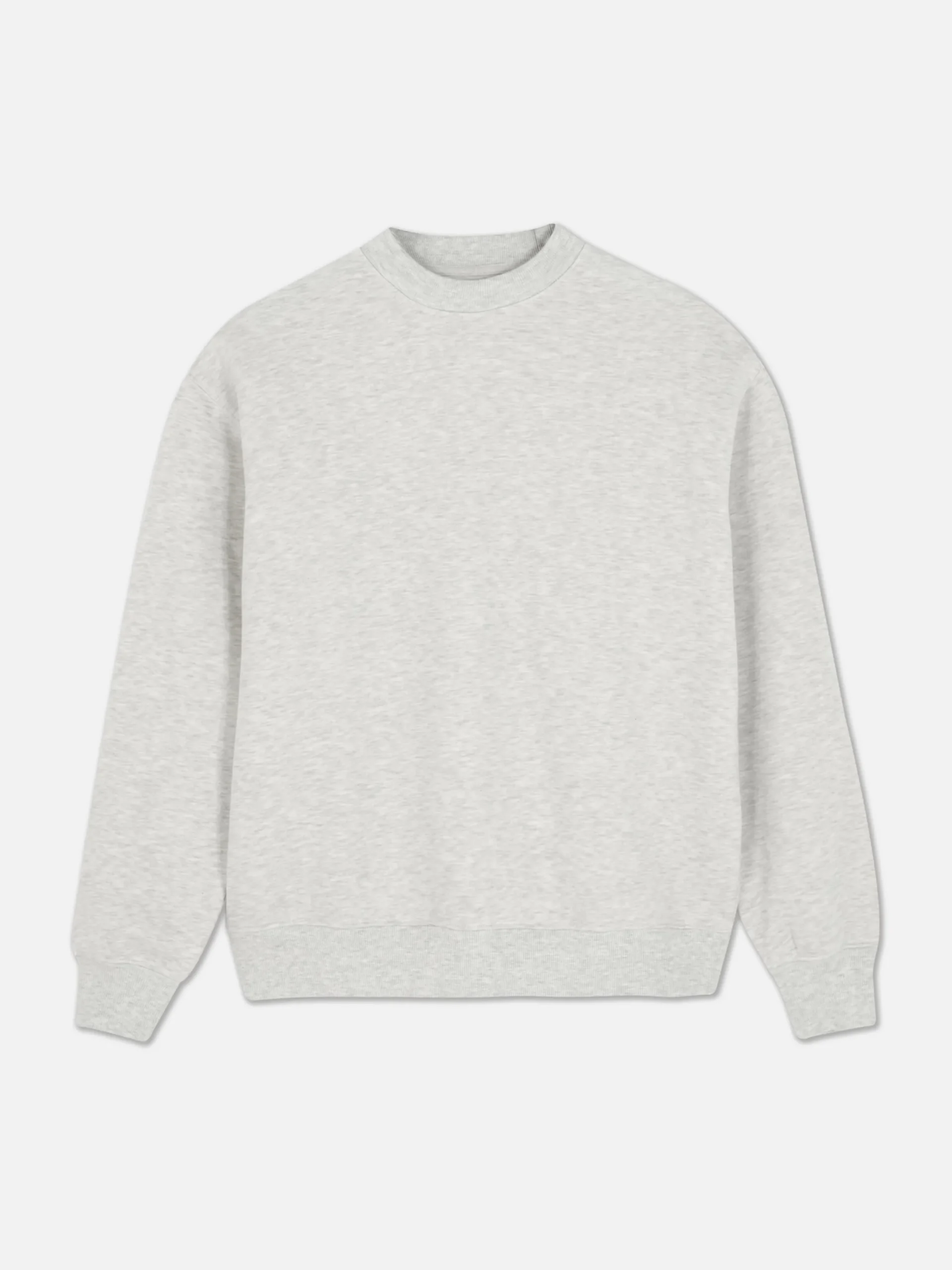 Sweats À Capuche Et Sweat-Shirts|Primark Sweat-shirt Oversize à Col Ras-du-cou Gris