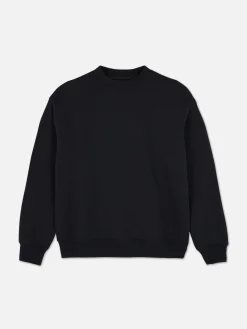 Sweats À Capuche Et Sweat-Shirts|Primark Sweat-shirt Oversize à Col Ras-du-cou Bleu marine
