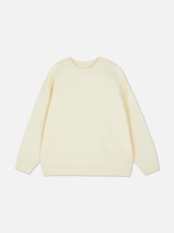 Sweats À Capuche Et Sweat-Shirts|Primark Sweat-shirt Oversize Rita Ora à Coordonner Crème