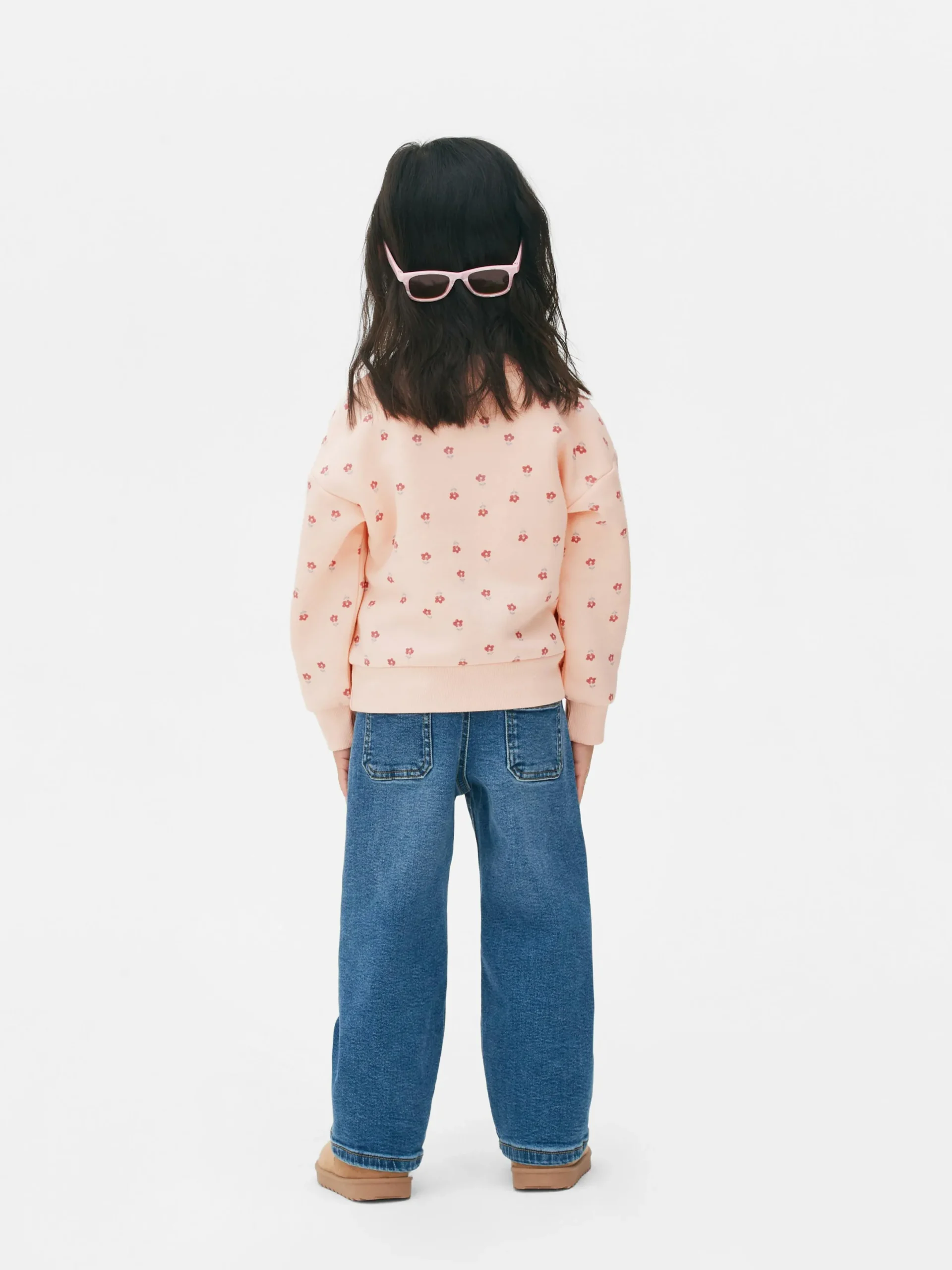 Sweats À Capuche Et Sweat-Shirts|Primark Sweat-shirt Ras Du Cou Graphique Rose clair