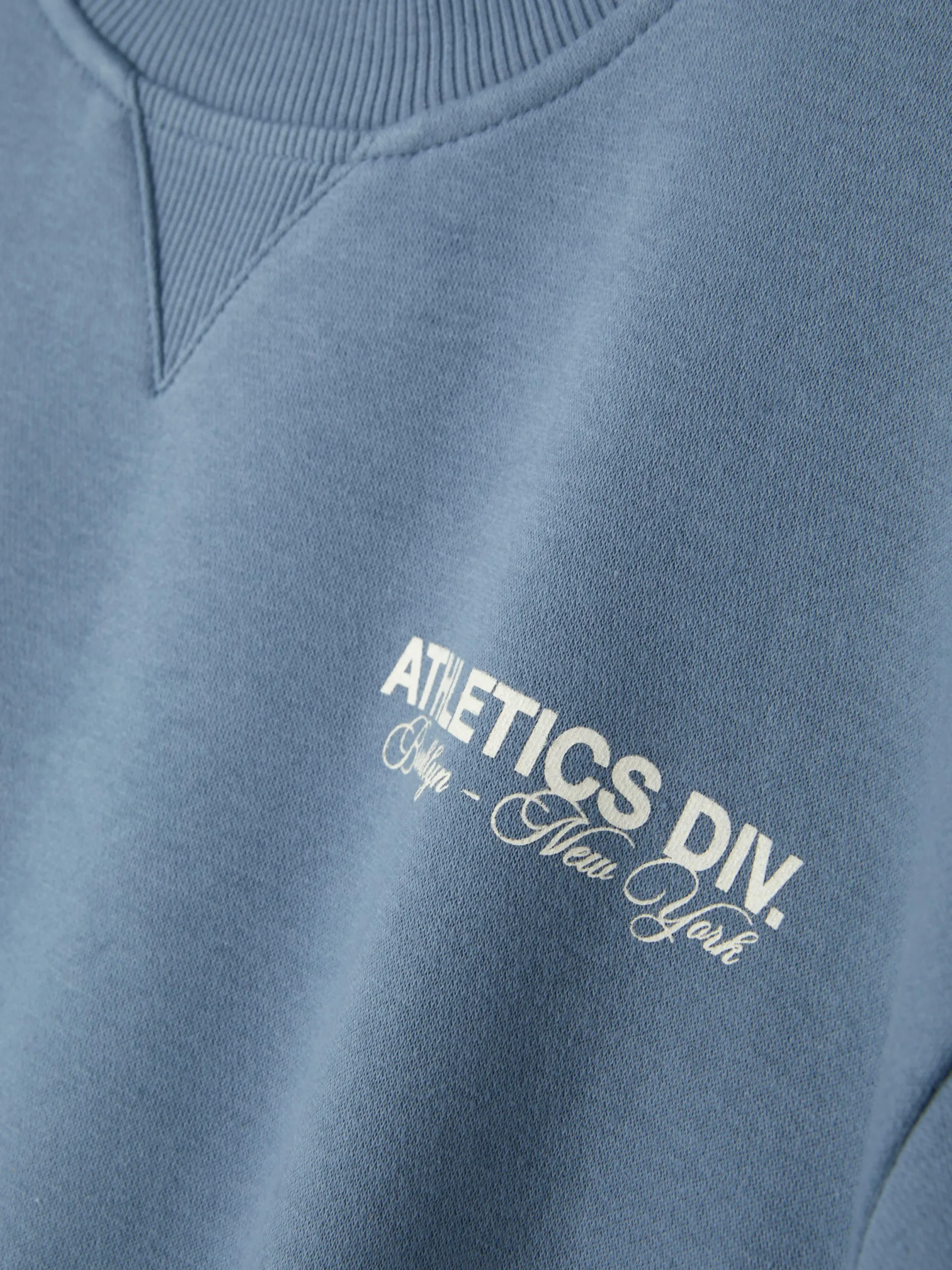 Sweats À Capuche Et Sweat-Shirts|Primark Sweat-shirt Ras Du Cou Graphique Bleu