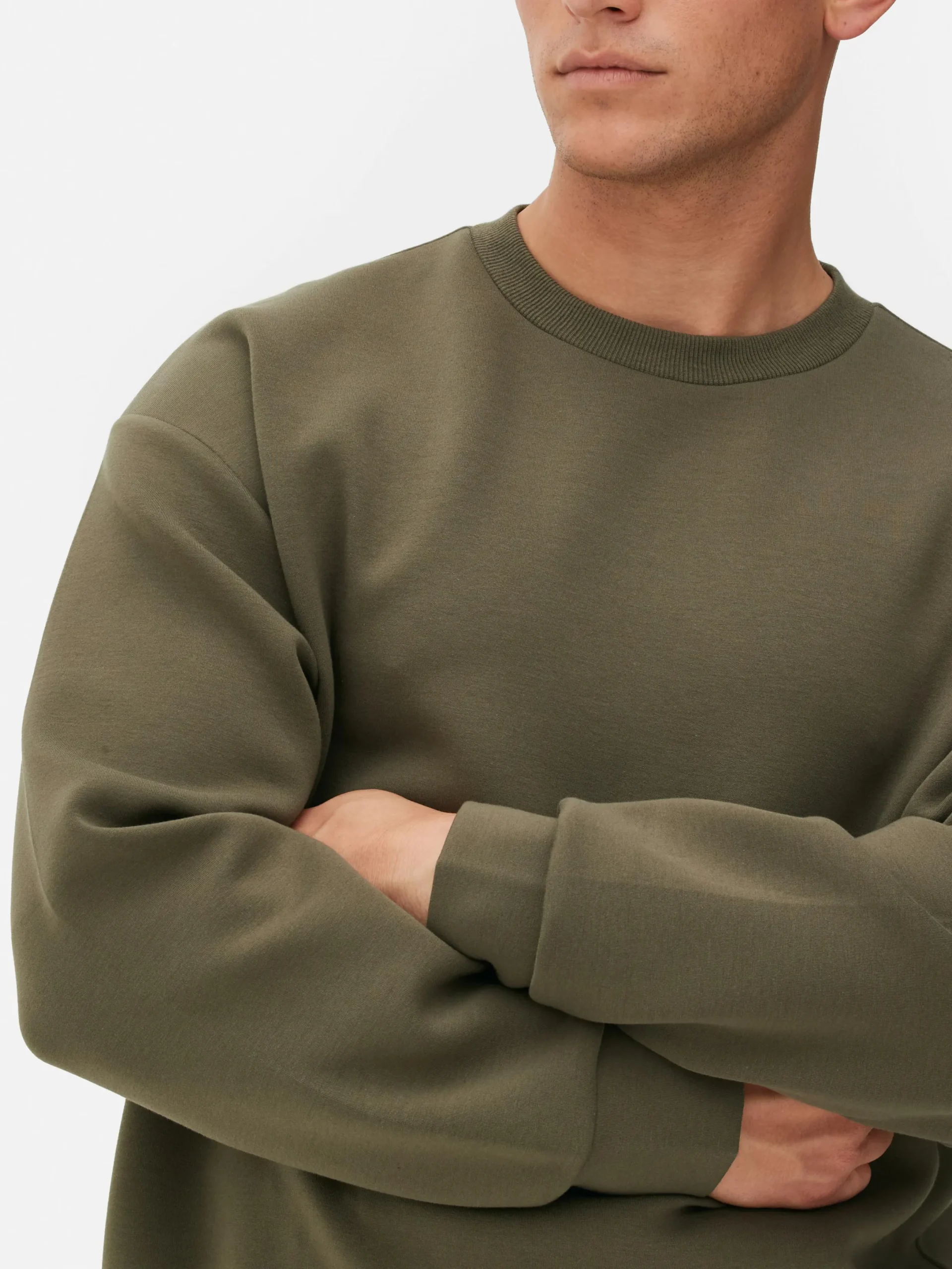 Sweats À Capuche Et Sweat-Shirts|Primark Sweat-shirt Ras-du-cou Kem Kaki