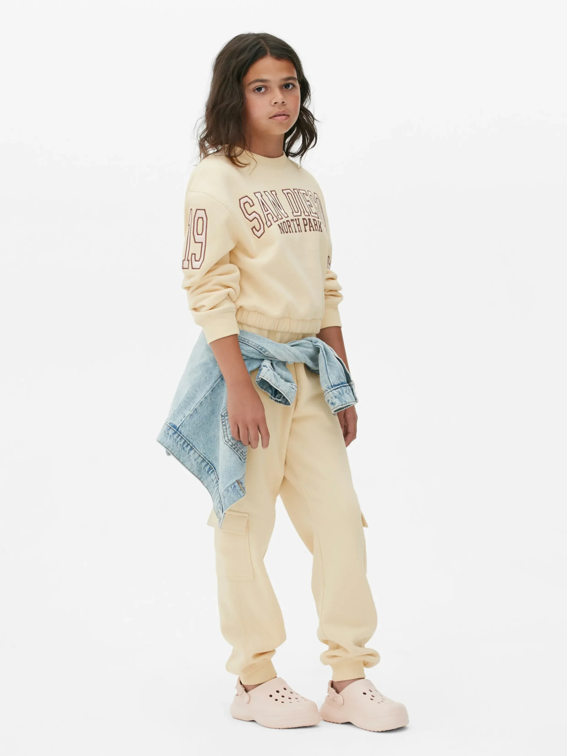 Sweats À Capuche Et Sweat-Shirts|Primark Sweat-shirt San Diego à Coordonner Écru