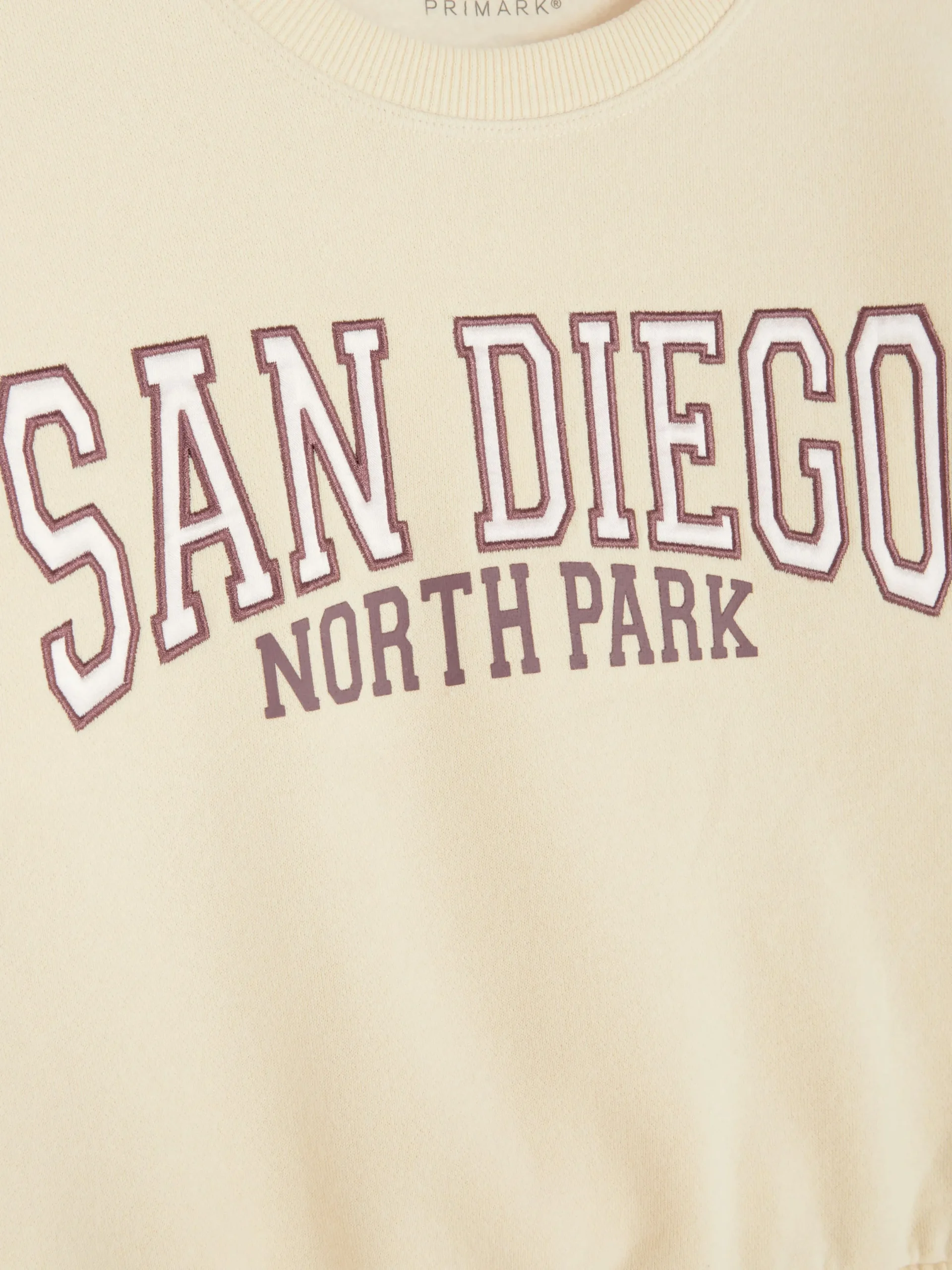 Sweats À Capuche Et Sweat-Shirts|Primark Sweat-shirt San Diego à Coordonner Écru