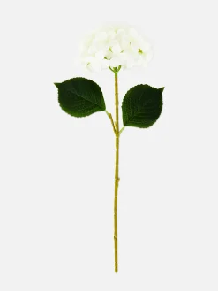 Plantes Et Fleurs Artificielles|Primark Tige D'hortensia Artificielle Blanc