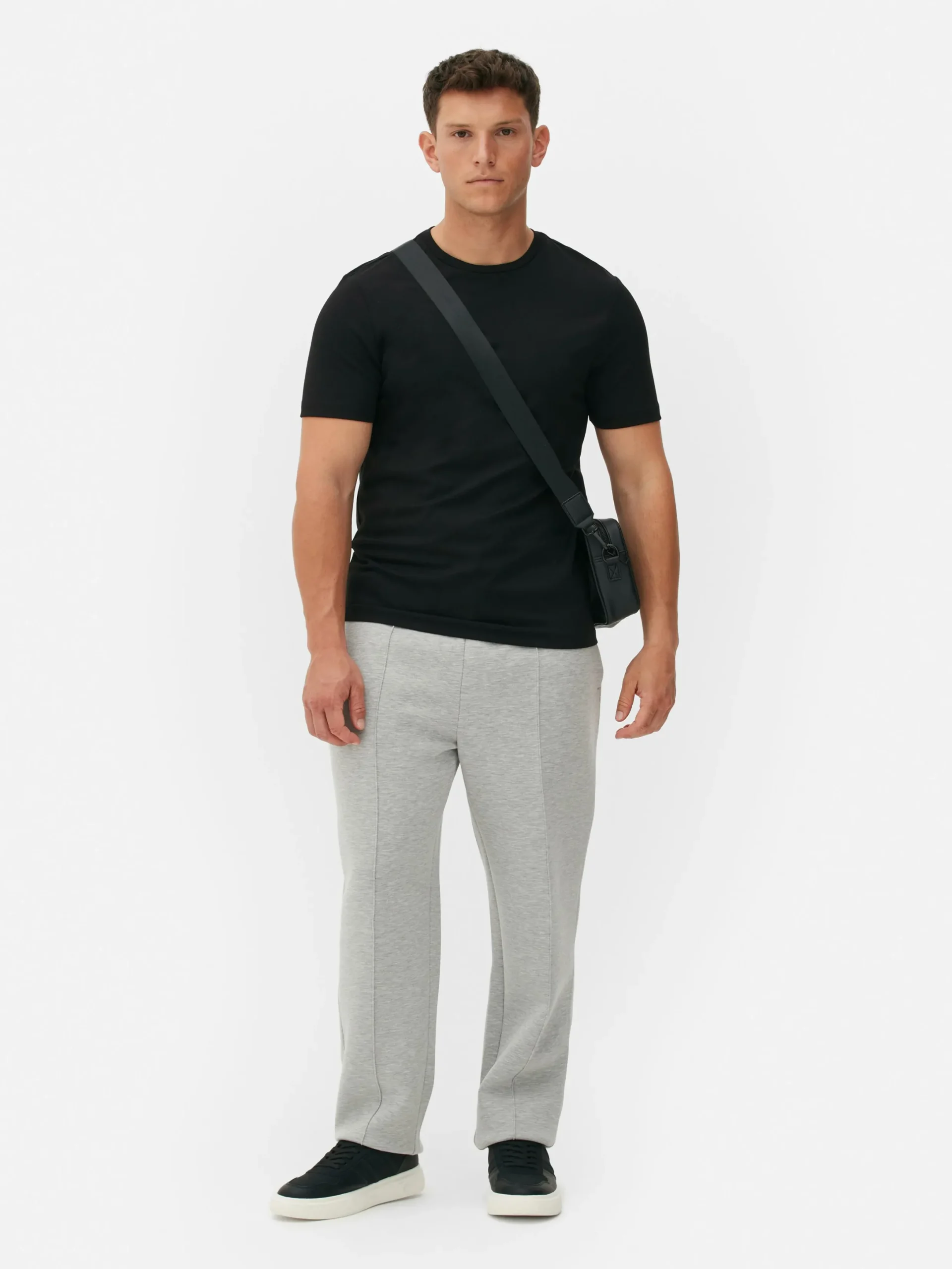 Hauts Et T-Shirts|Primark T-shirt à Col Ras-du-cou Kem Noir