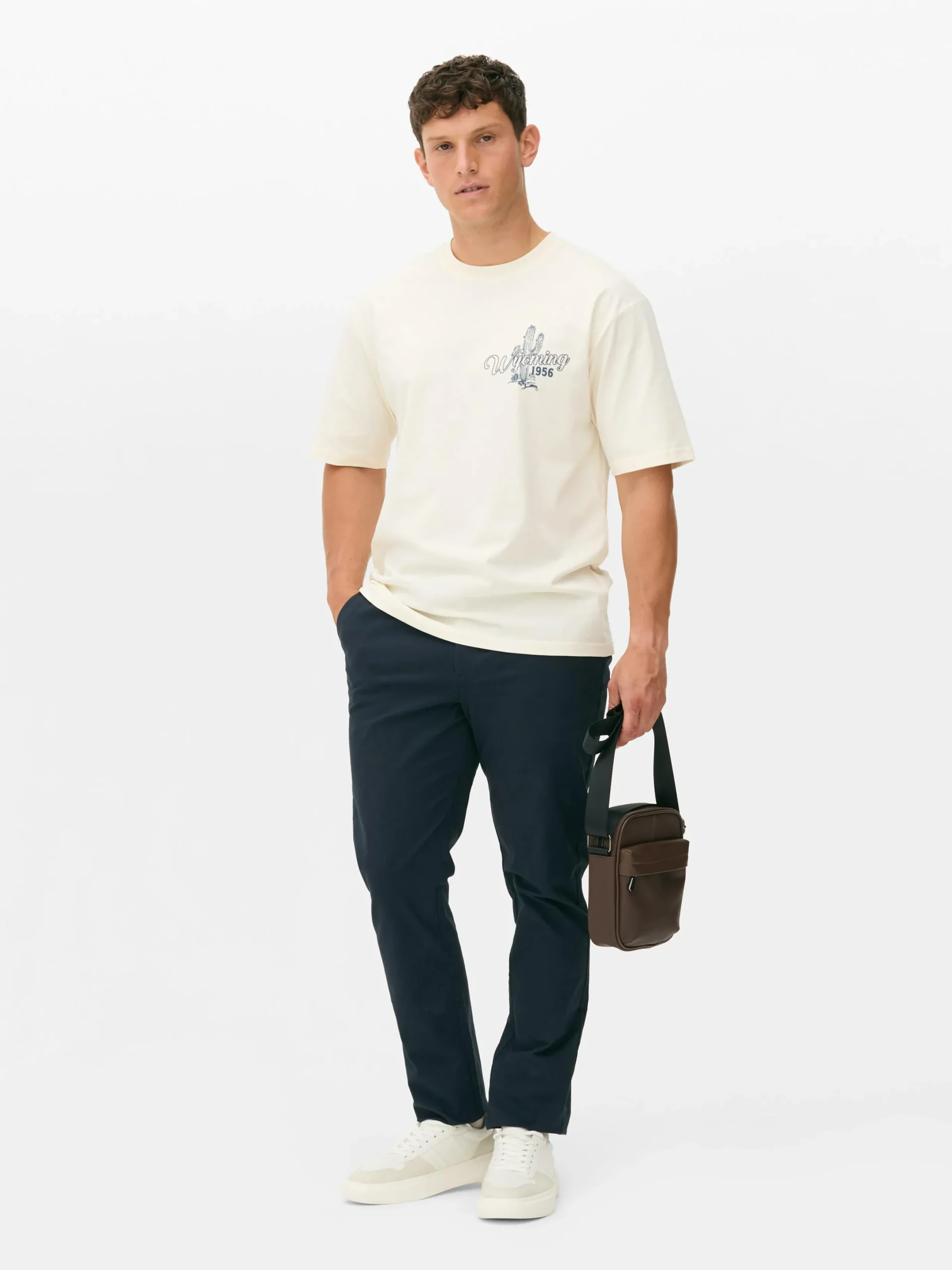 Hauts Et T-Shirts|Primark T-shirt à Imprimé Rodéo Écru