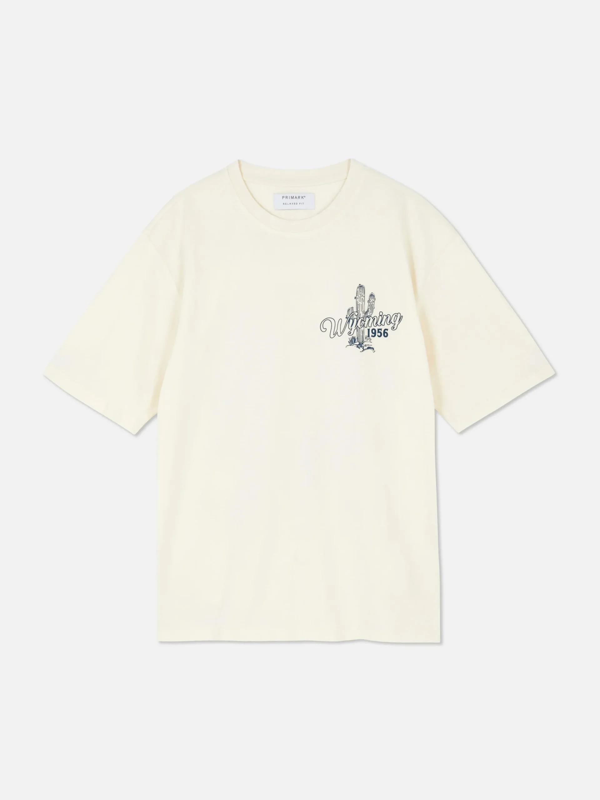 Hauts Et T-Shirts|Primark T-shirt à Imprimé Rodéo Écru