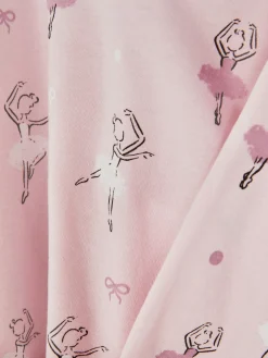 Hauts Et T-Shirts|Primark T-shirt à Manches Longues Et Motif Ballet Rose