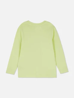 Hauts Et T-Shirts|Primark T-shirt à Manches Longues Sonic Le Hérisson Jaune