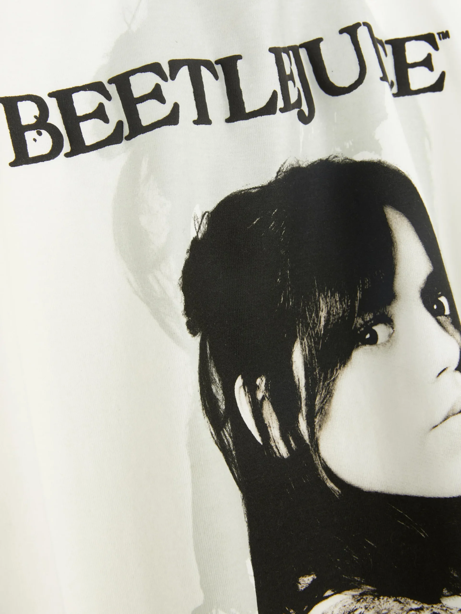 Beetlejuice|Tout Halloween|Primark T-shirt Beetlejuice Astrid Blanc