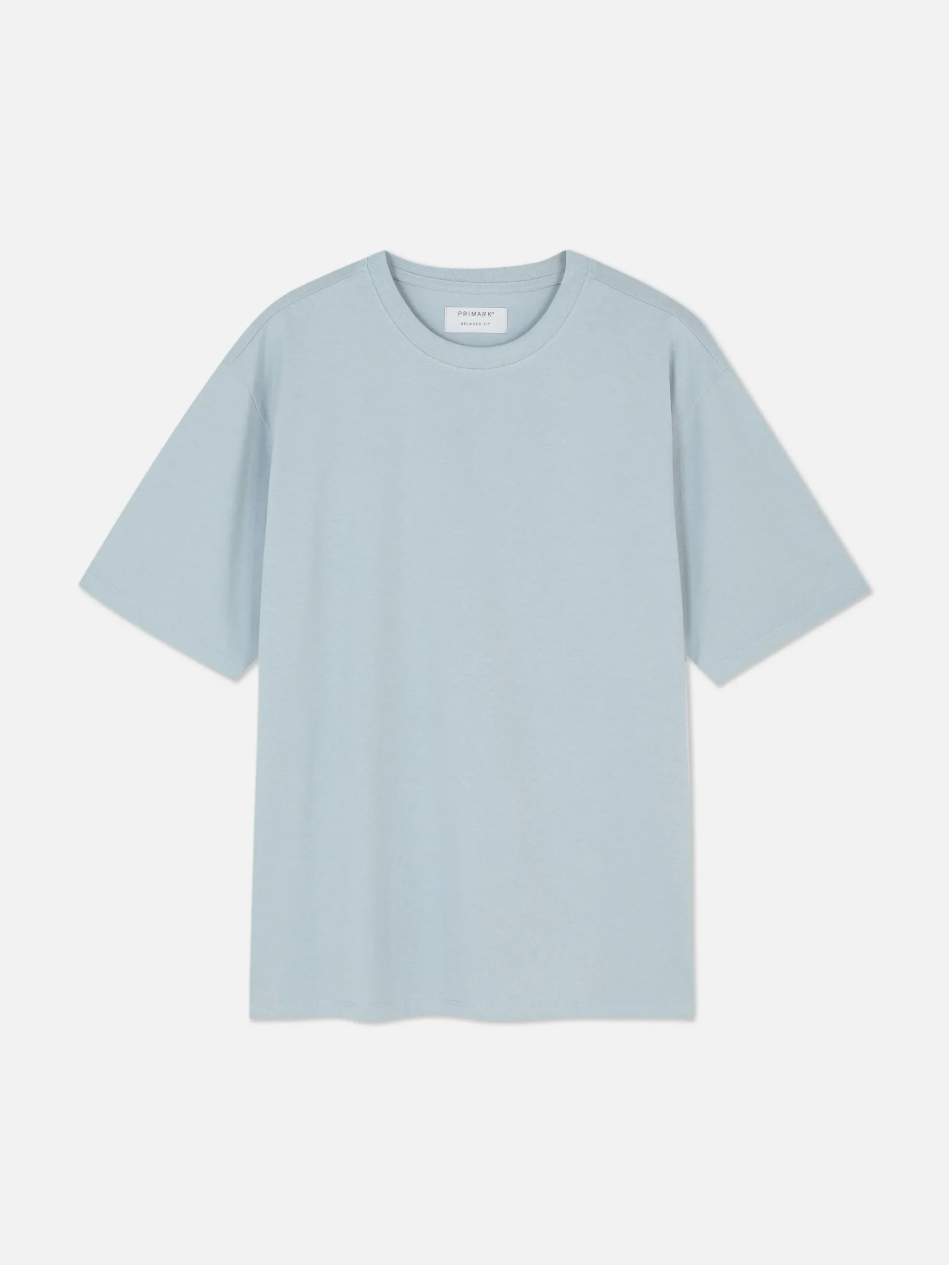 Hauts Et T-Shirts|Primark T-shirt Coupe Décontractée Bleu clair