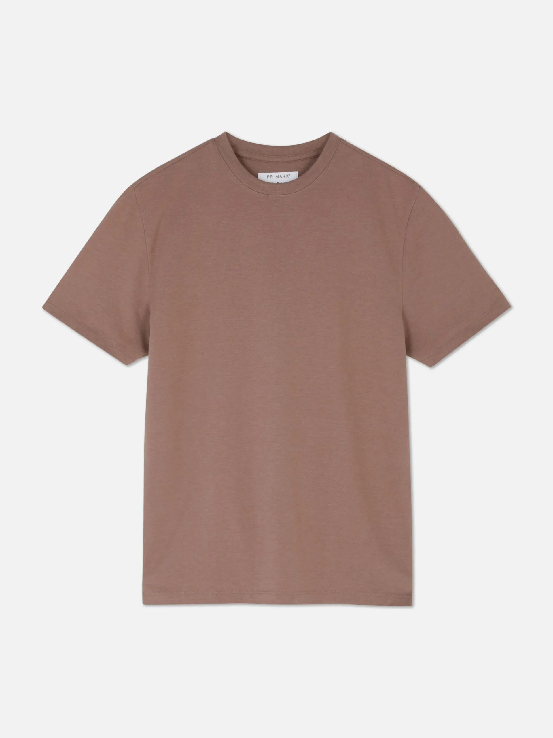 Hauts Et T-Shirts|Primark T-shirt Coupe Slim à Manches Courtes Rose