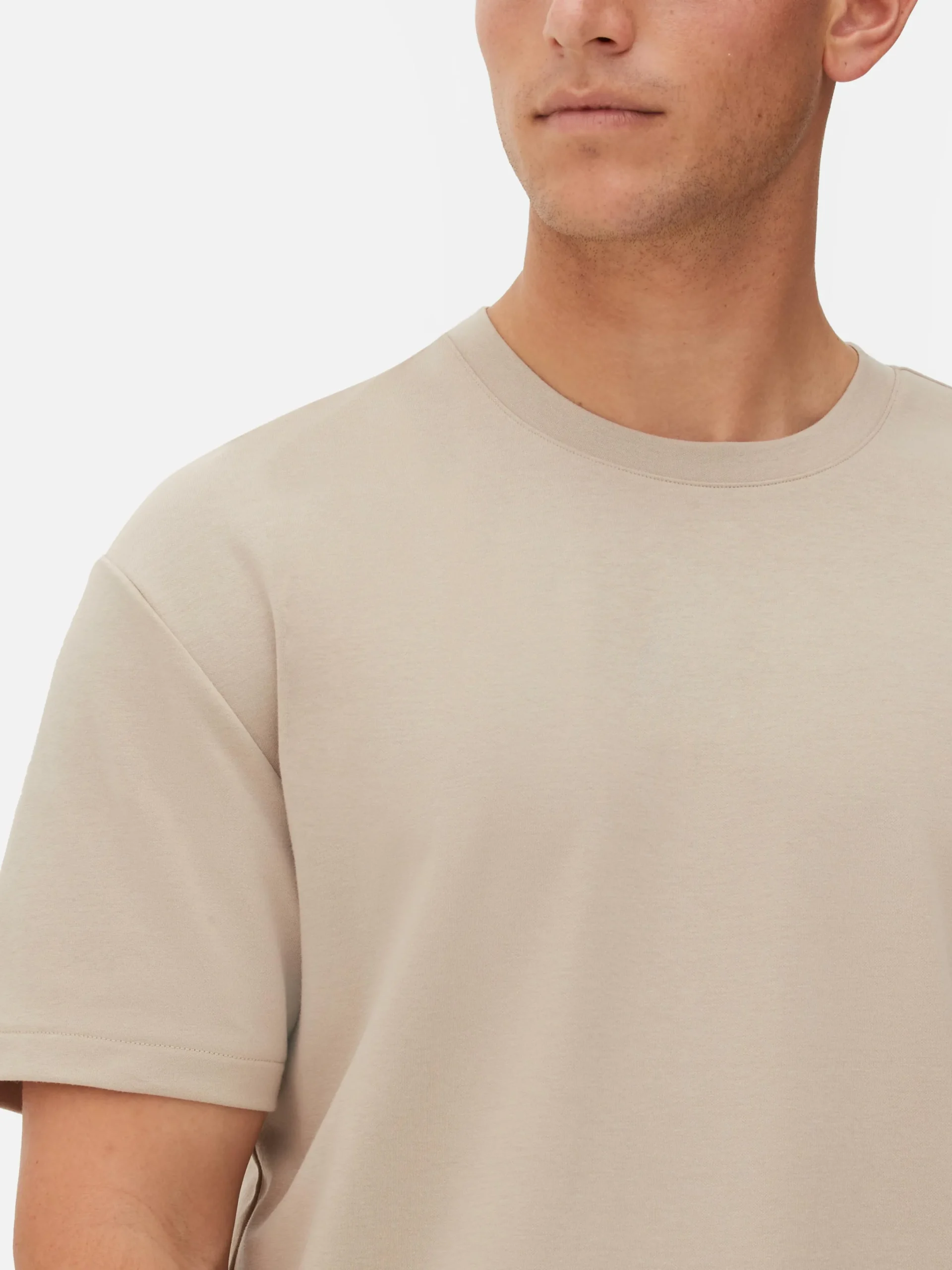 Hauts Et T-Shirts|Primark T-shirt Décontracté Kem Écru