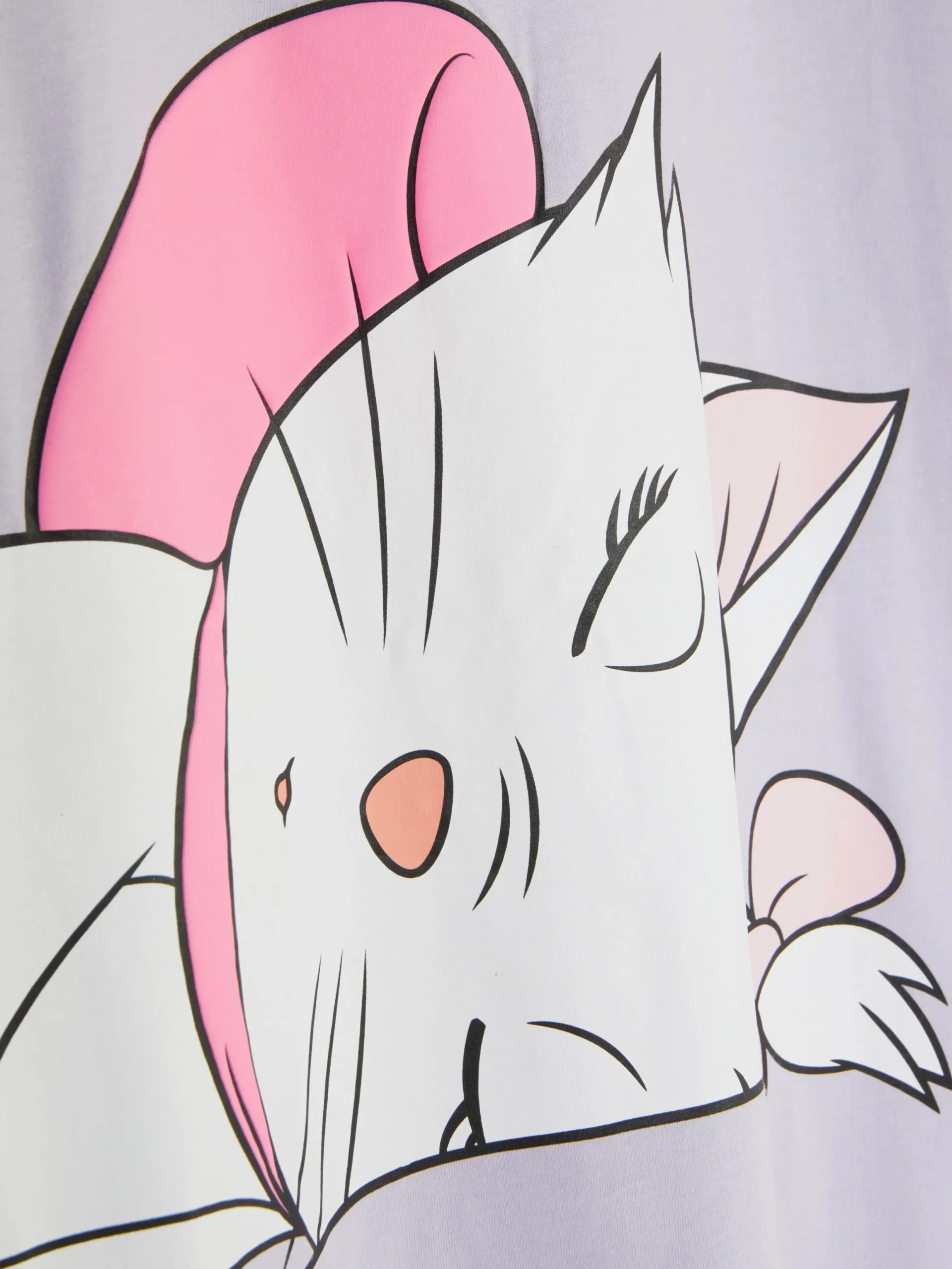 Chemises De Nuit Et Nuisettes|Primark T-shirt De Nuit Disney Les Aristochats Marie Lilas