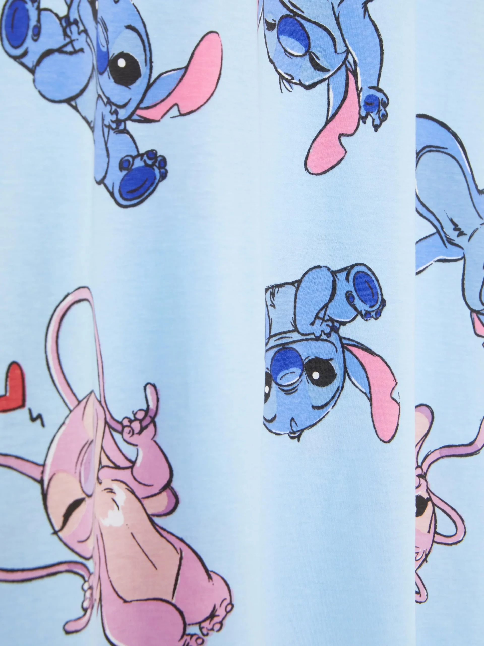 Chemises De Nuit Et Nuisettes|Primark T-shirt De Nuit Personnage Disney Bleu clair