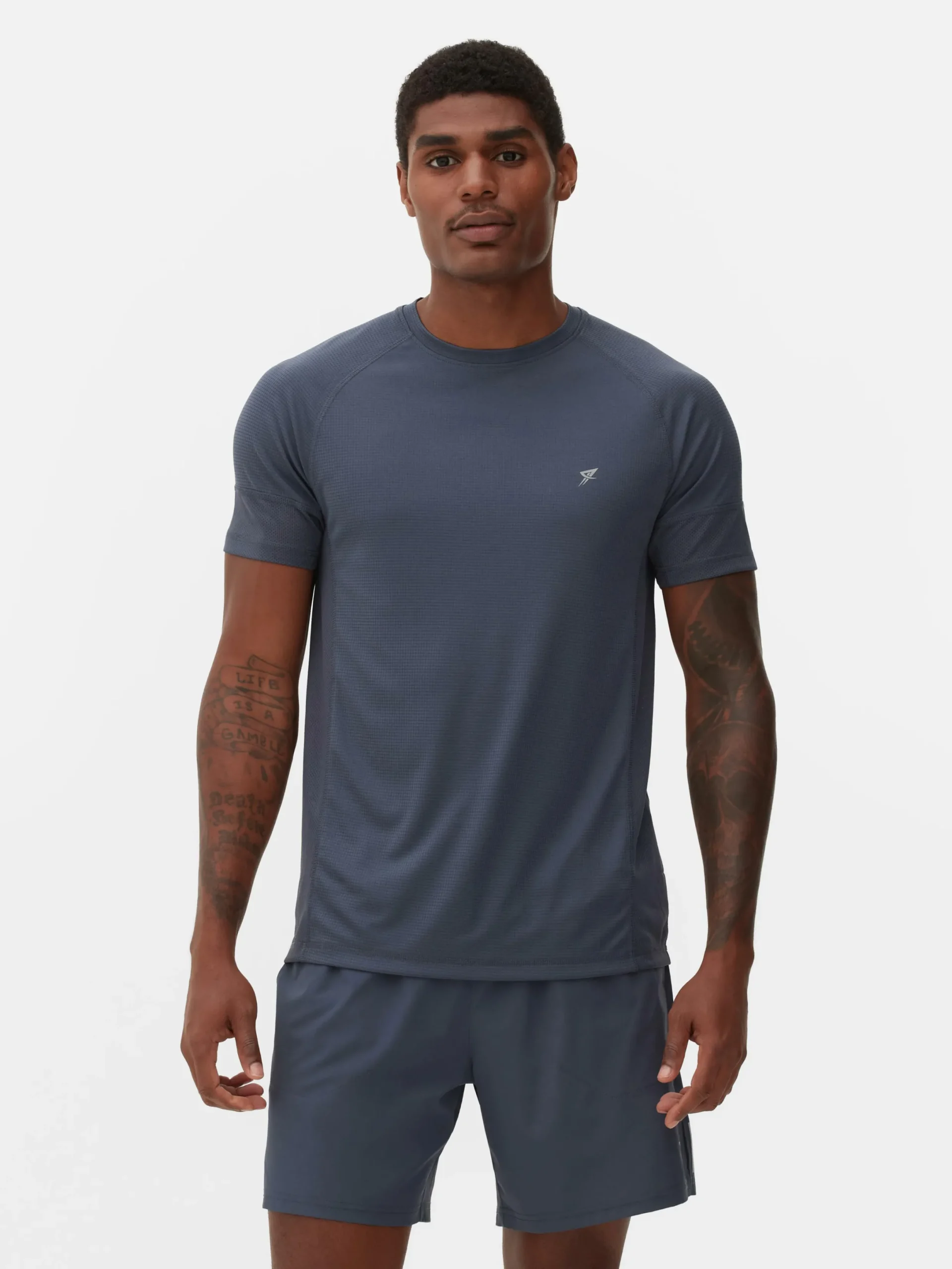 Vêtements De Sport|Hauts Et T-Shirts|Primark T-shirt De Sport à Manches Courtes Bleu