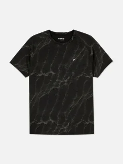 Vêtements De Sport|Hauts Et T-Shirts|Primark T-shirt De Sport à Motif Noir