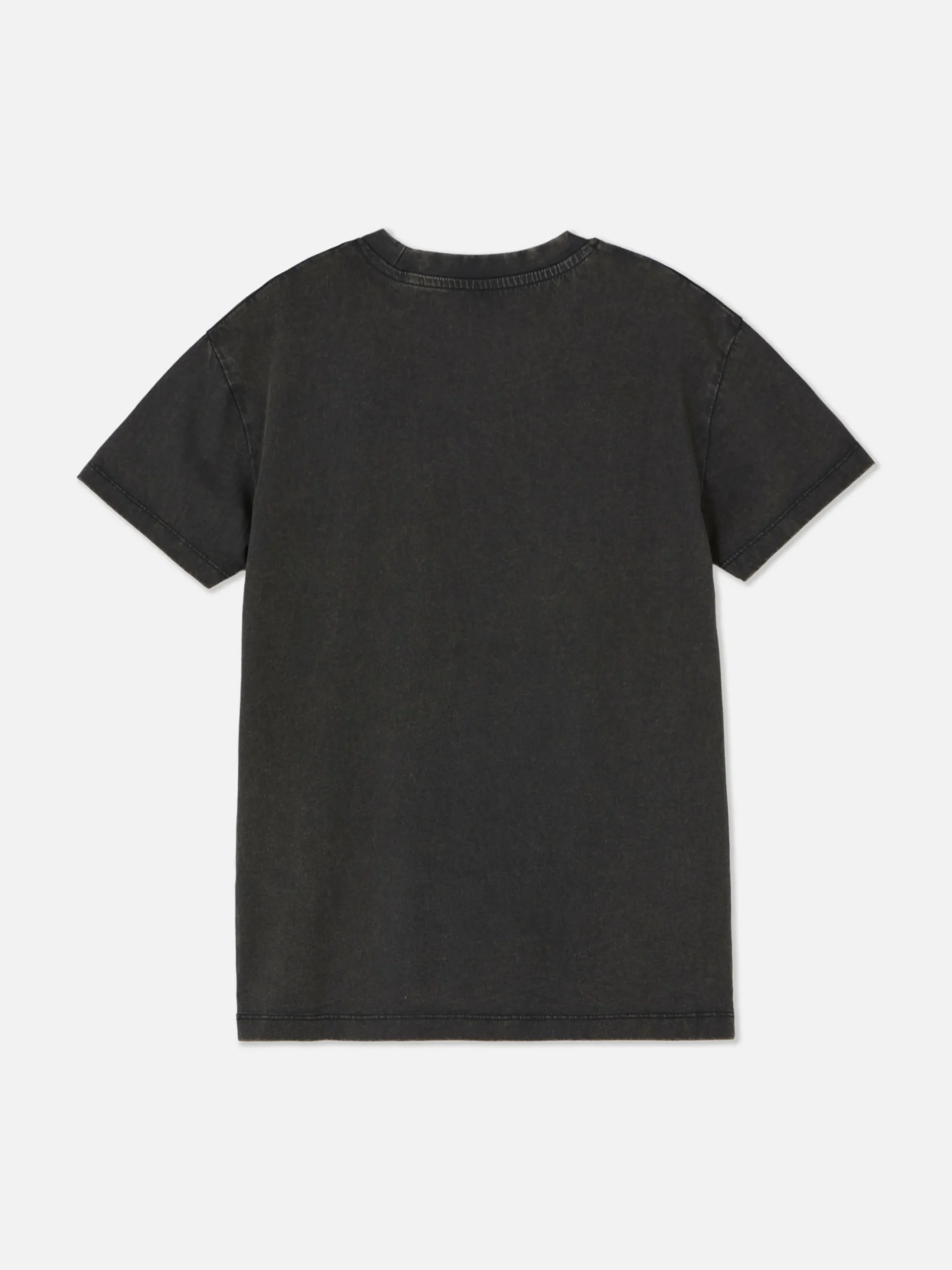 Hauts Et T-Shirts|Primark T-shirt Délavé à L'acide Disney Le Roi Lion 30e Anniversaire Anthracite