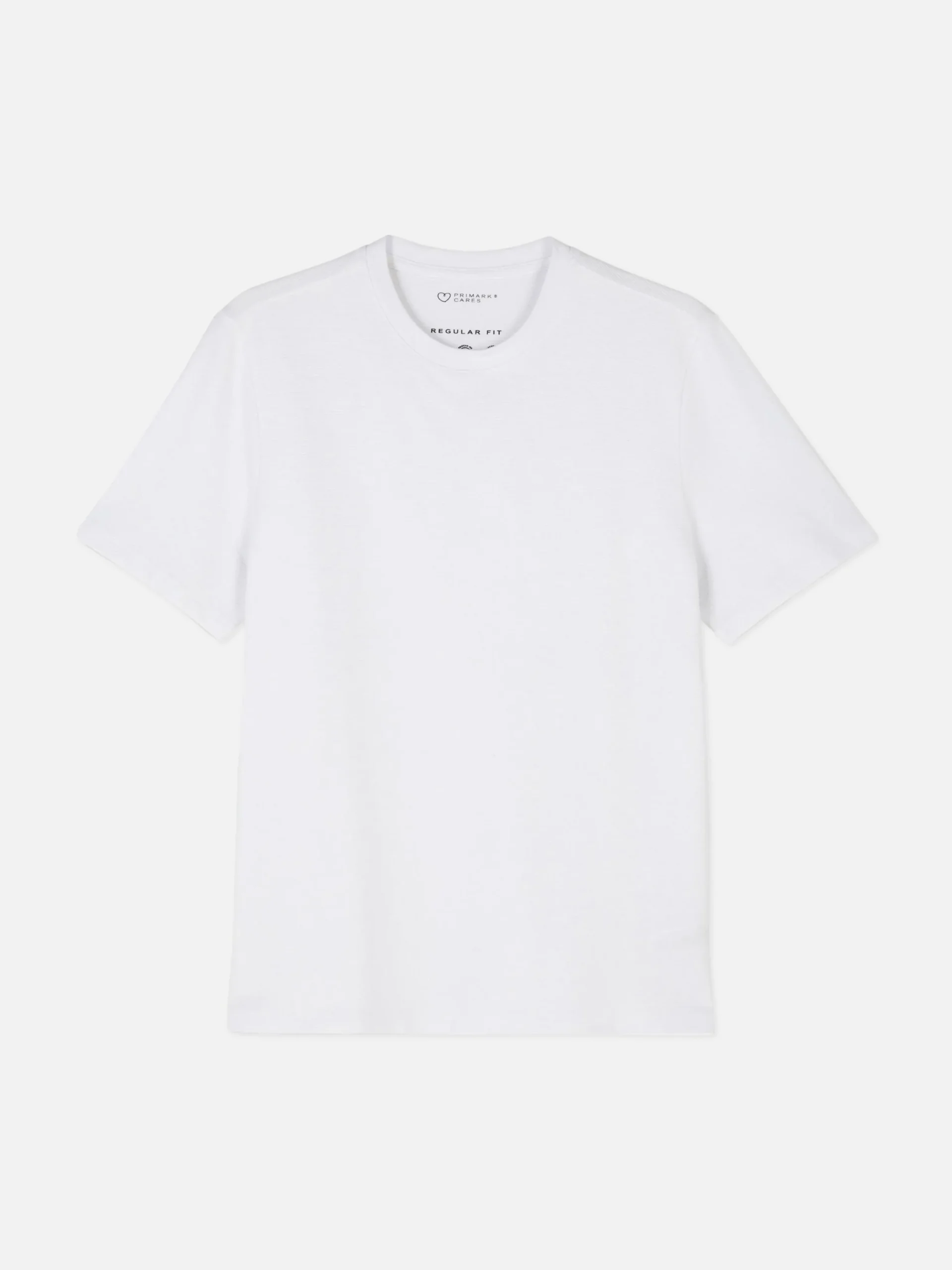 Hauts Et T-Shirts|Primark T-shirt En Maille Ottoman Côtelée Blanc