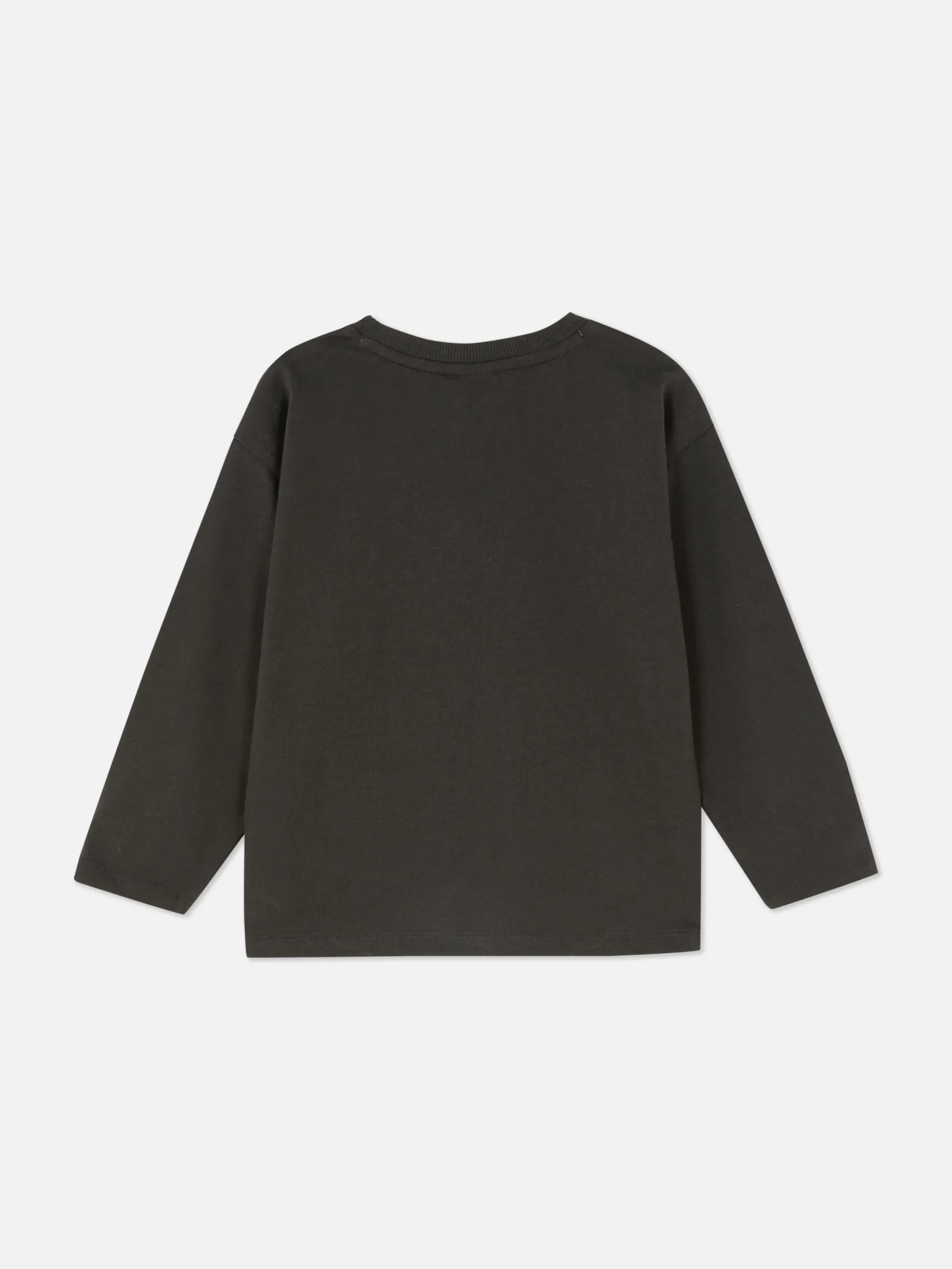 Hauts Et T-Shirts|Primark T-shirt Graphique Barbie à Manches Longues Anthracite