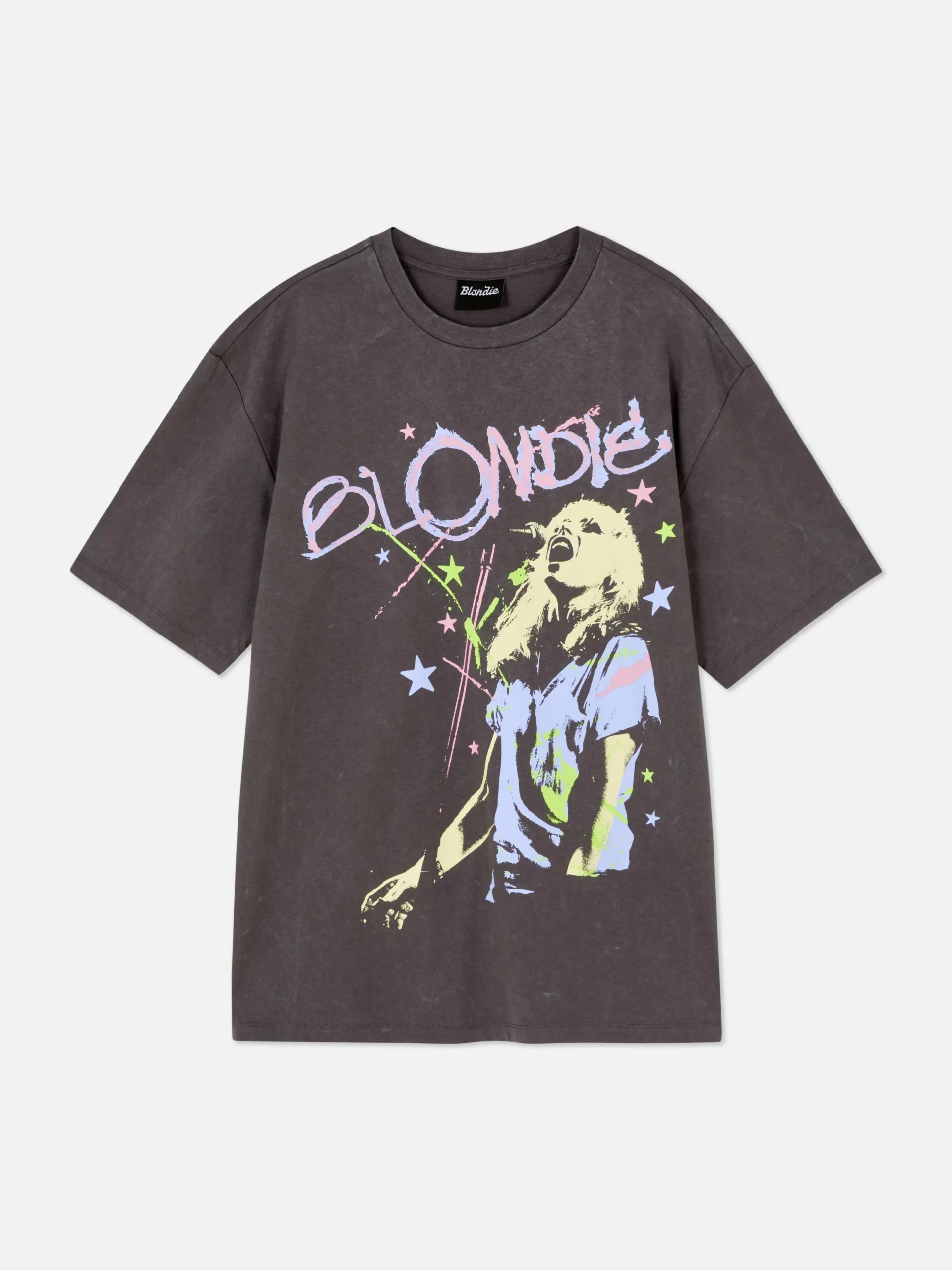 T-Shirts Et Sweat-Shirts À Motifs|Hauts Et T-Shirts|Primark T-shirt Graphique Blondie Anthracite