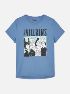 Hauts Et T-Shirts|Primark T-shirt Graphique Méchants Disney Bleu foncé