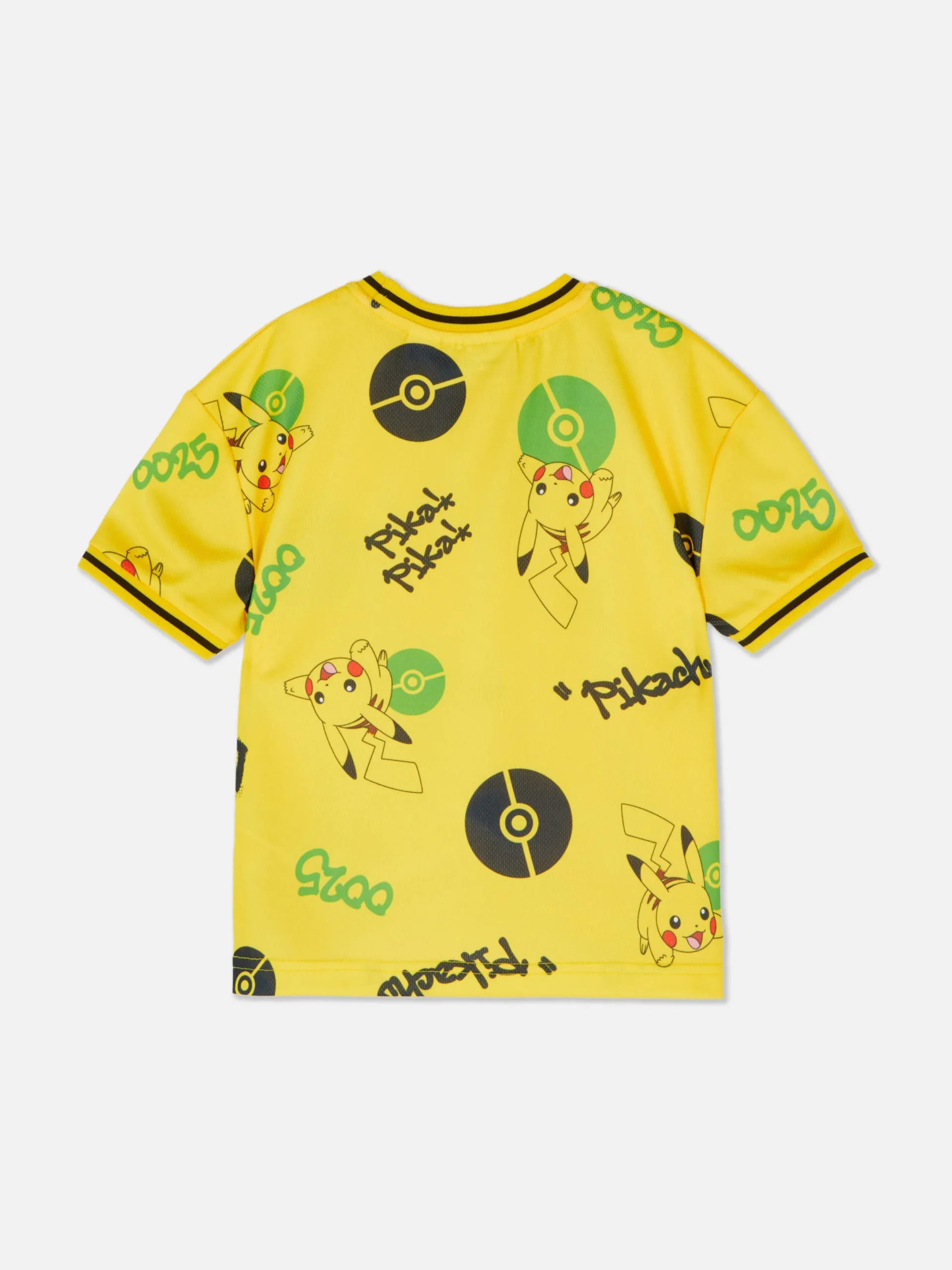 Hauts Et T-Shirts|Primark T-shirt Graphique Pokémon Pikachu Jaune