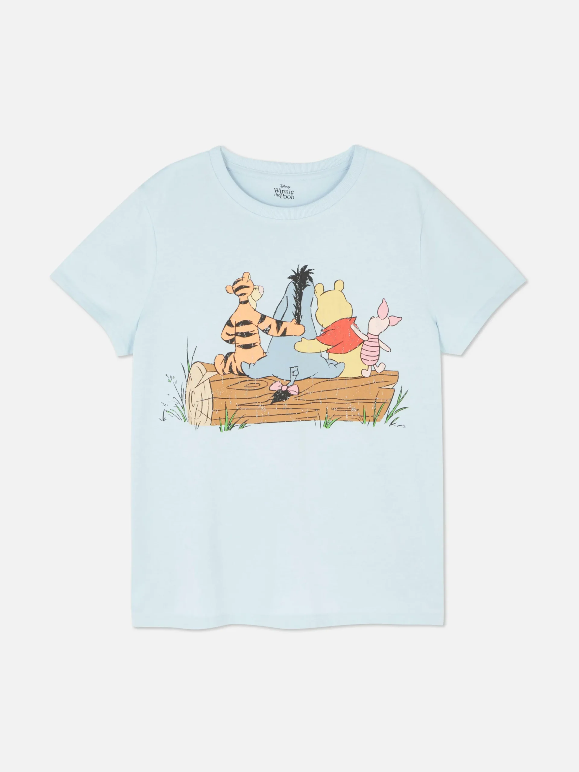 Hauts Et T-Shirts|Primark T-shirt Imprimé Disney Winnie L'ourson Bleu