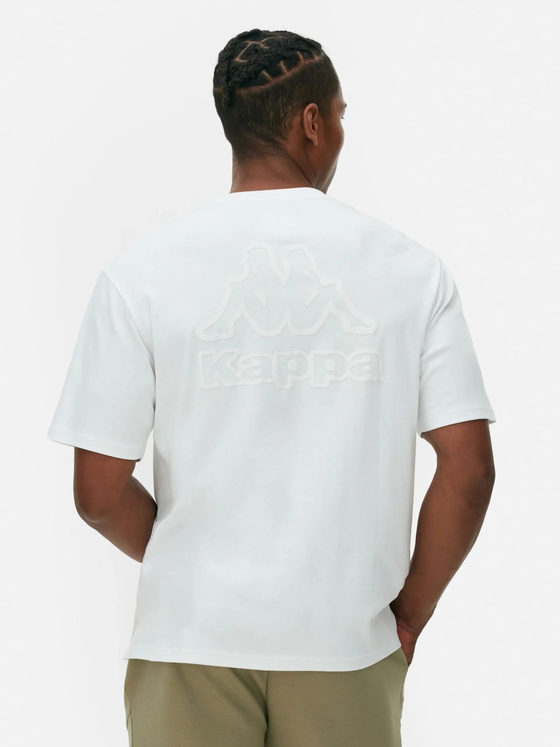 Vêtements De Sport|Hauts Et T-Shirts|Primark T-shirt Kappa X Blanc