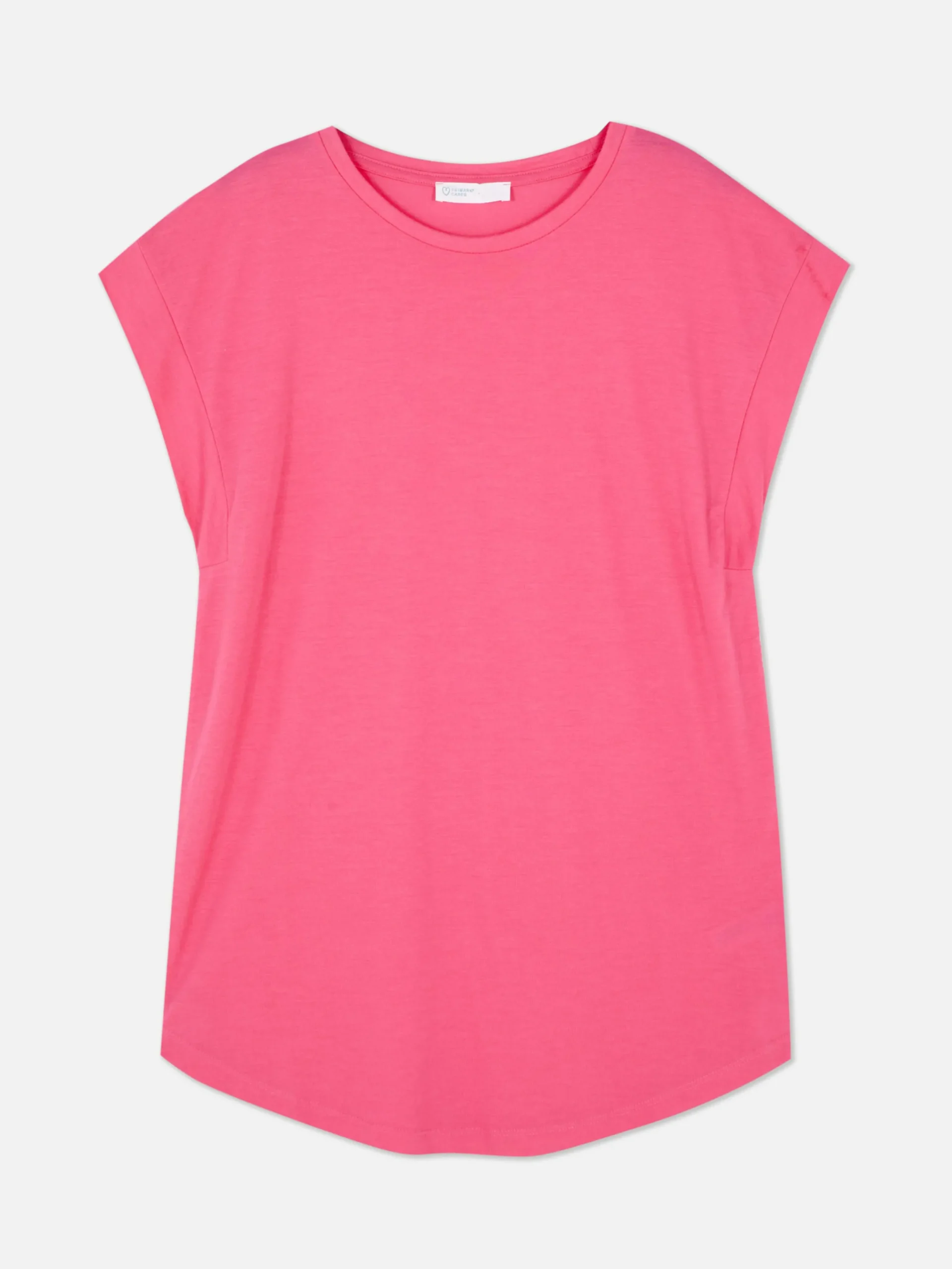 Hauts Et T-Shirts|Primark T-shirt Long Essential Rose