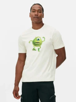 T-Shirts Et Sweat-Shirts À Motifs|Hauts Et T-Shirts|Primark T-shirt Monstres Et Cie Bob Écru