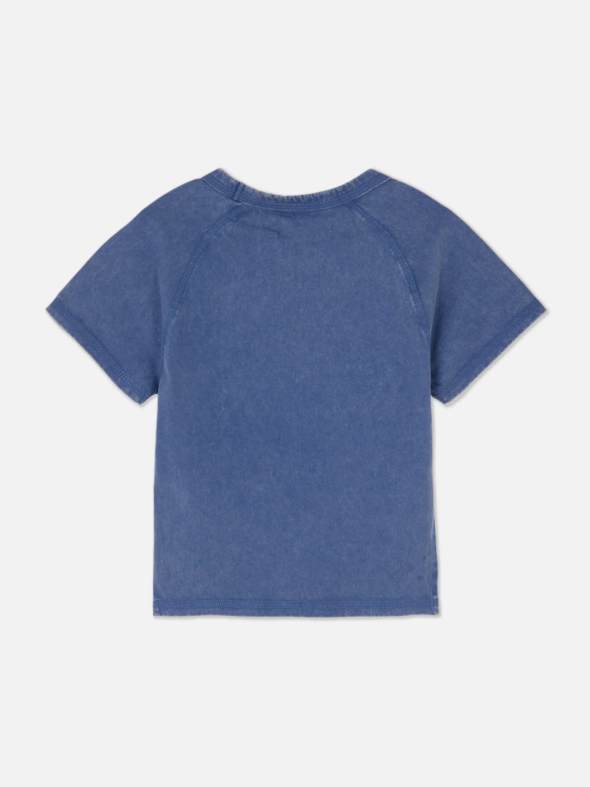 Hauts Et T-Shirts|Primark T-shirt Style Universitaire Los Angeles Bleu