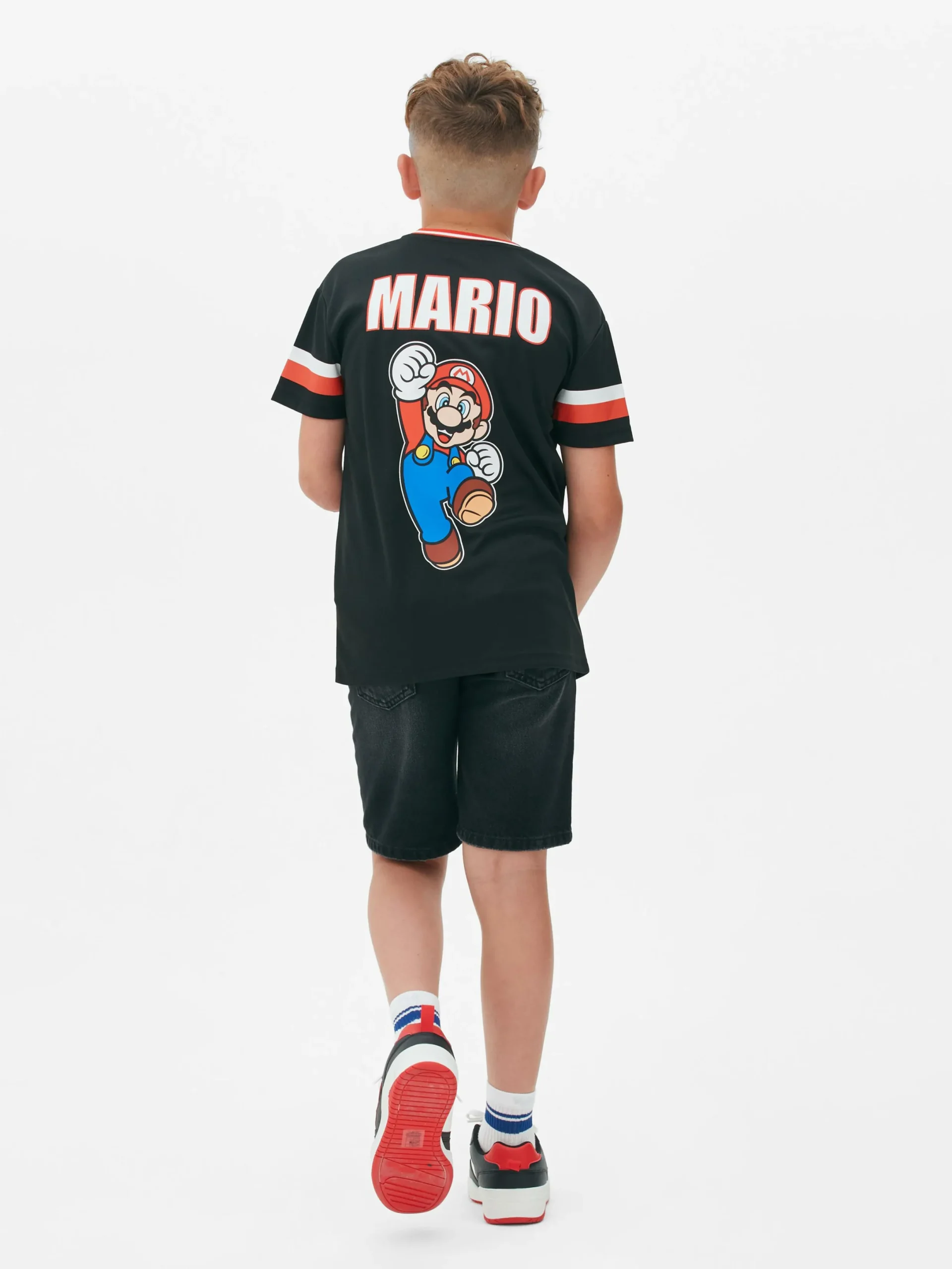 Hauts Et T-Shirts|Primark T-shirt Super Mario Noir