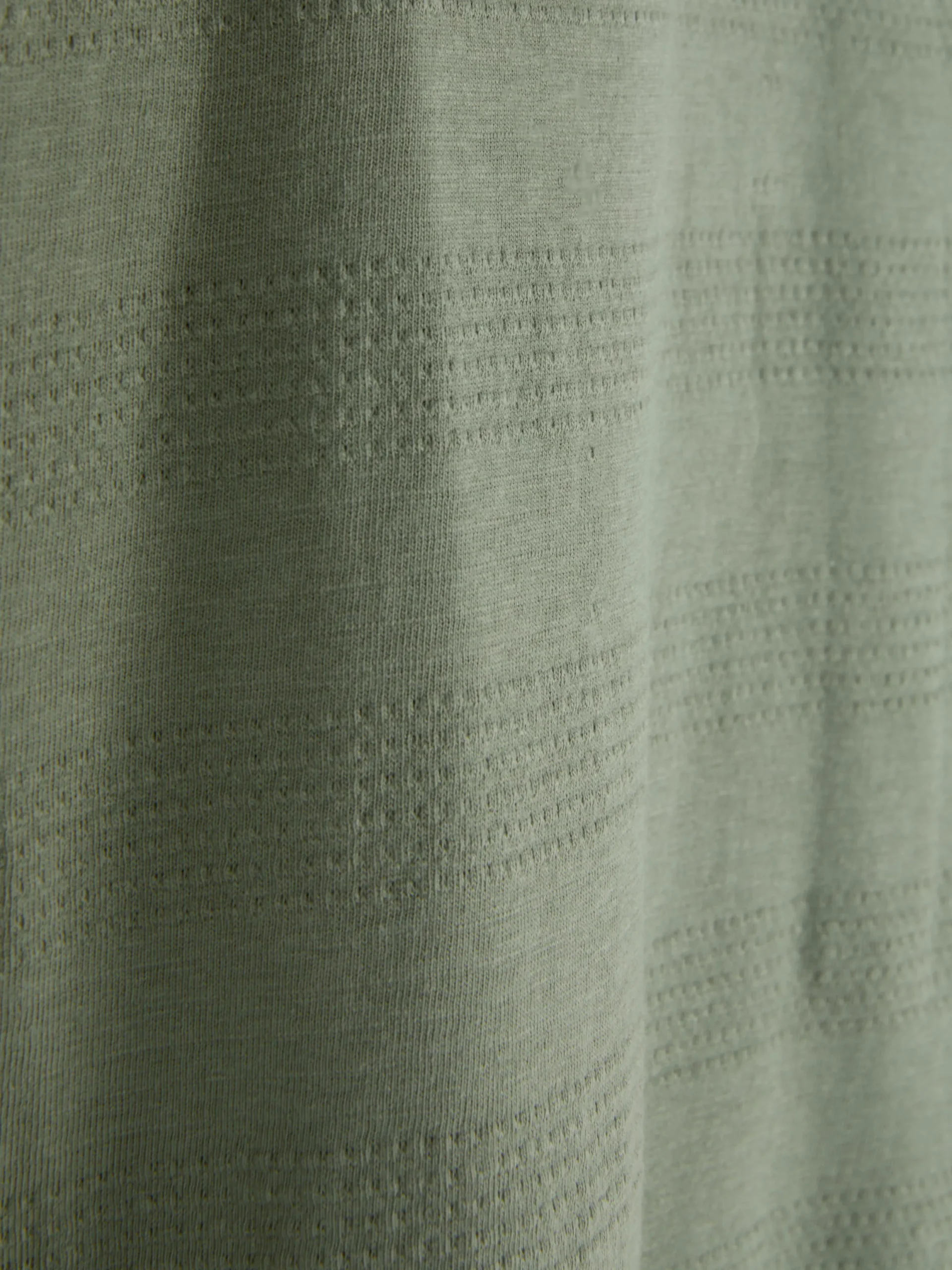 Hauts Et T-Shirts|Primark T-shirt Texturé Rayé Kaki