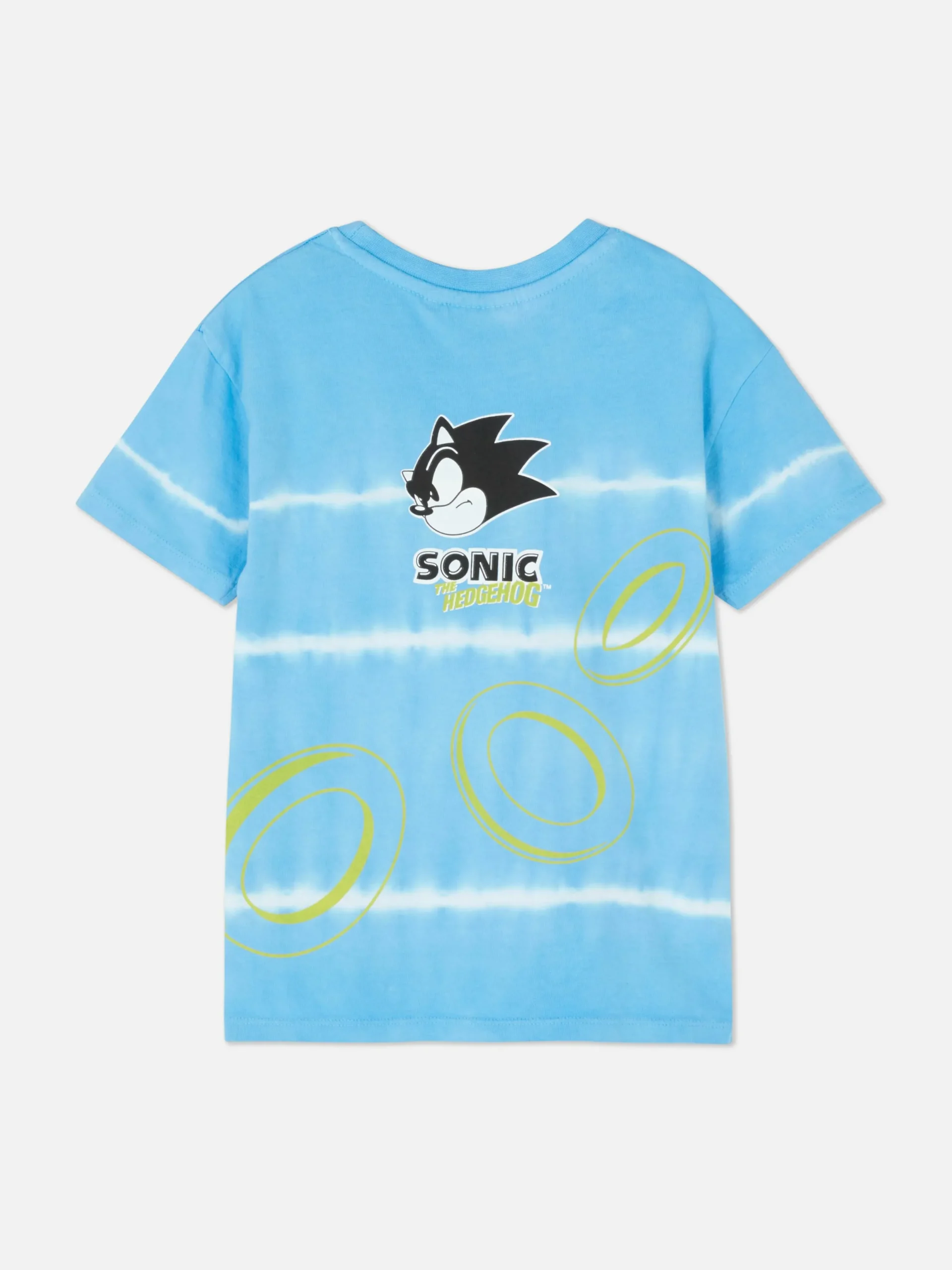 Hauts Et T-Shirts|Primark T-shirt Tie Dye Sonic Le Hérisson Bleu