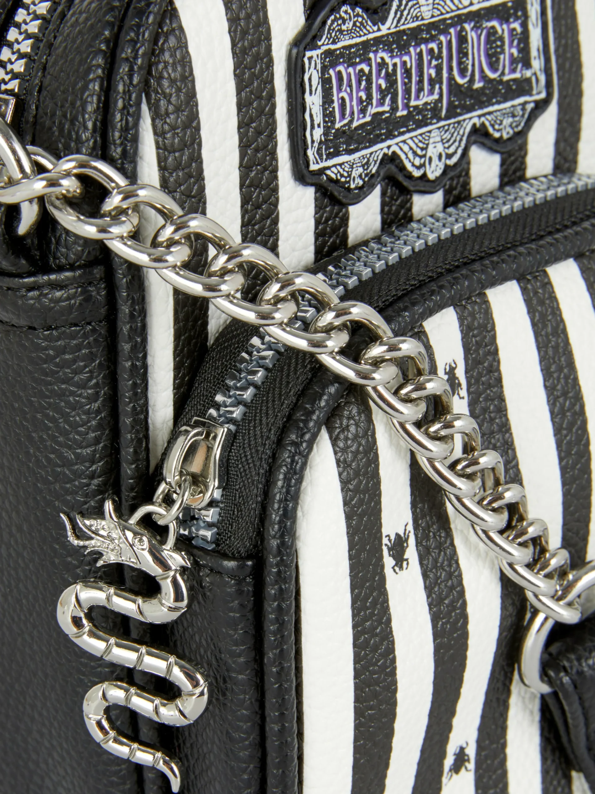 Beetlejuice|Accessoires Halloween|Primark Étui Pour Smartphone Beetlejuice Noir/Blanc